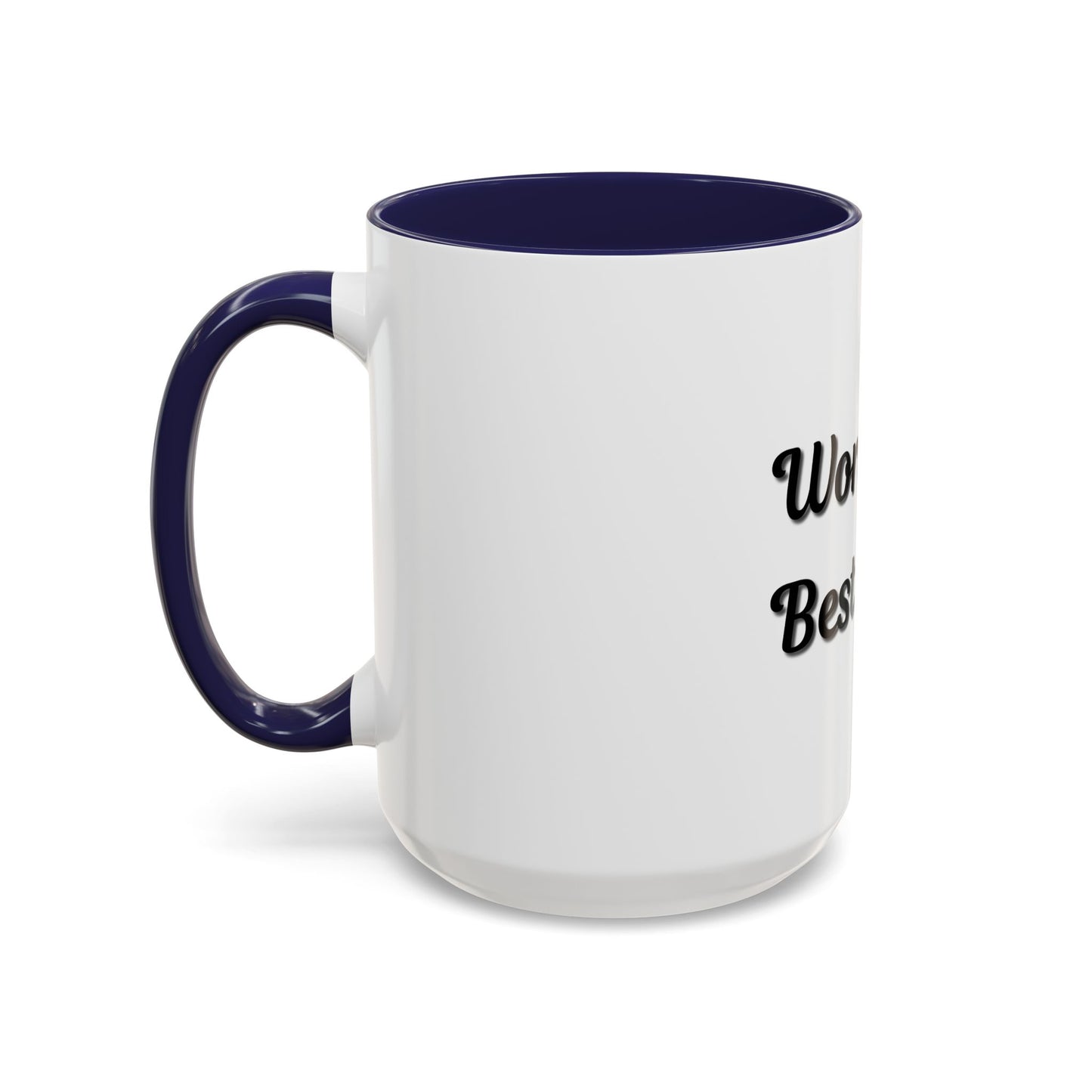 World's Best Mom Accent Coffee Mug - 11oz & 15oz - Perfect Gift for Mother's Day
