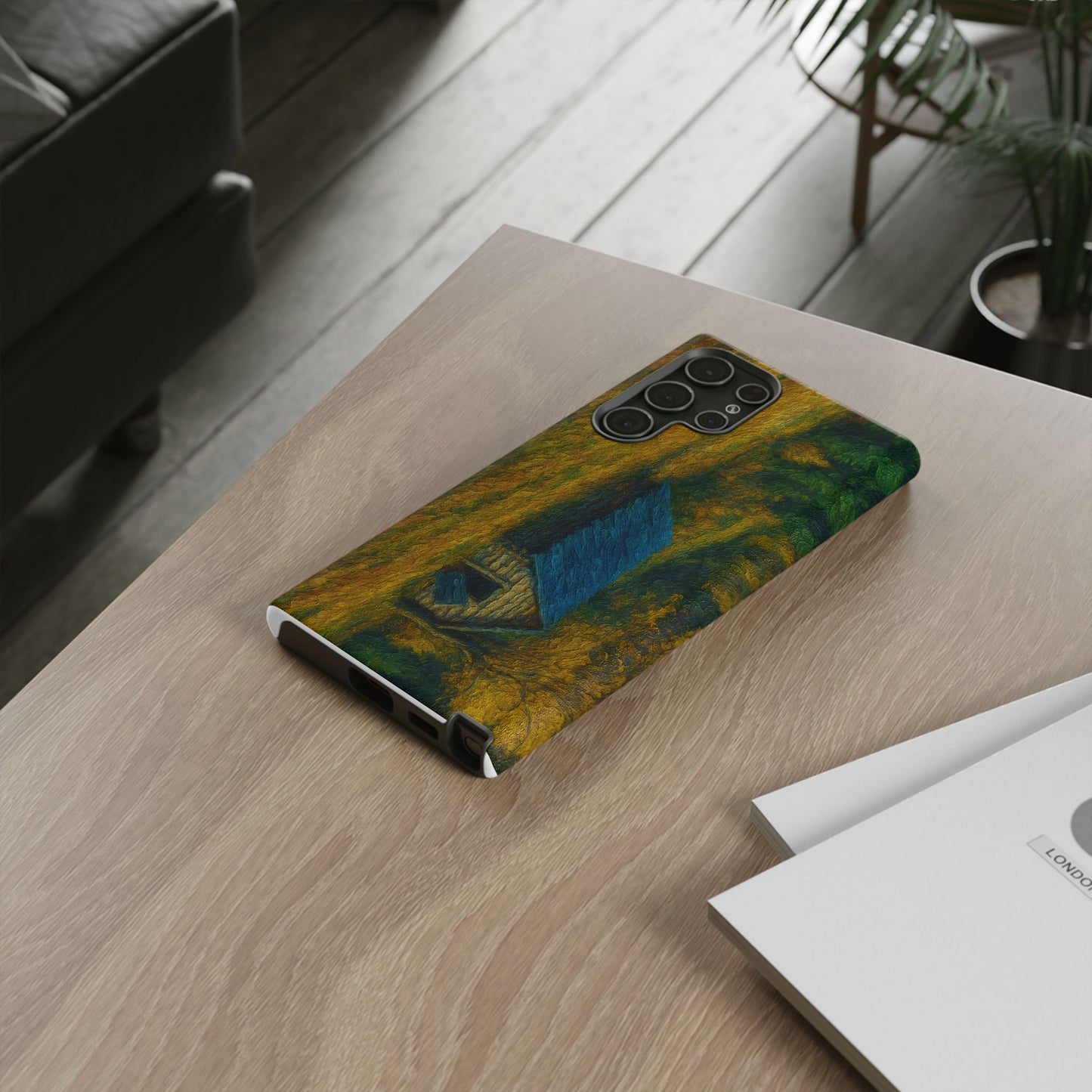 Artistic Phone Case by Tough Cases, Nature-Inspired Phone Protection, Unique Gift for Nature Lovers, Stylish Accessory, Fall Aesthetic