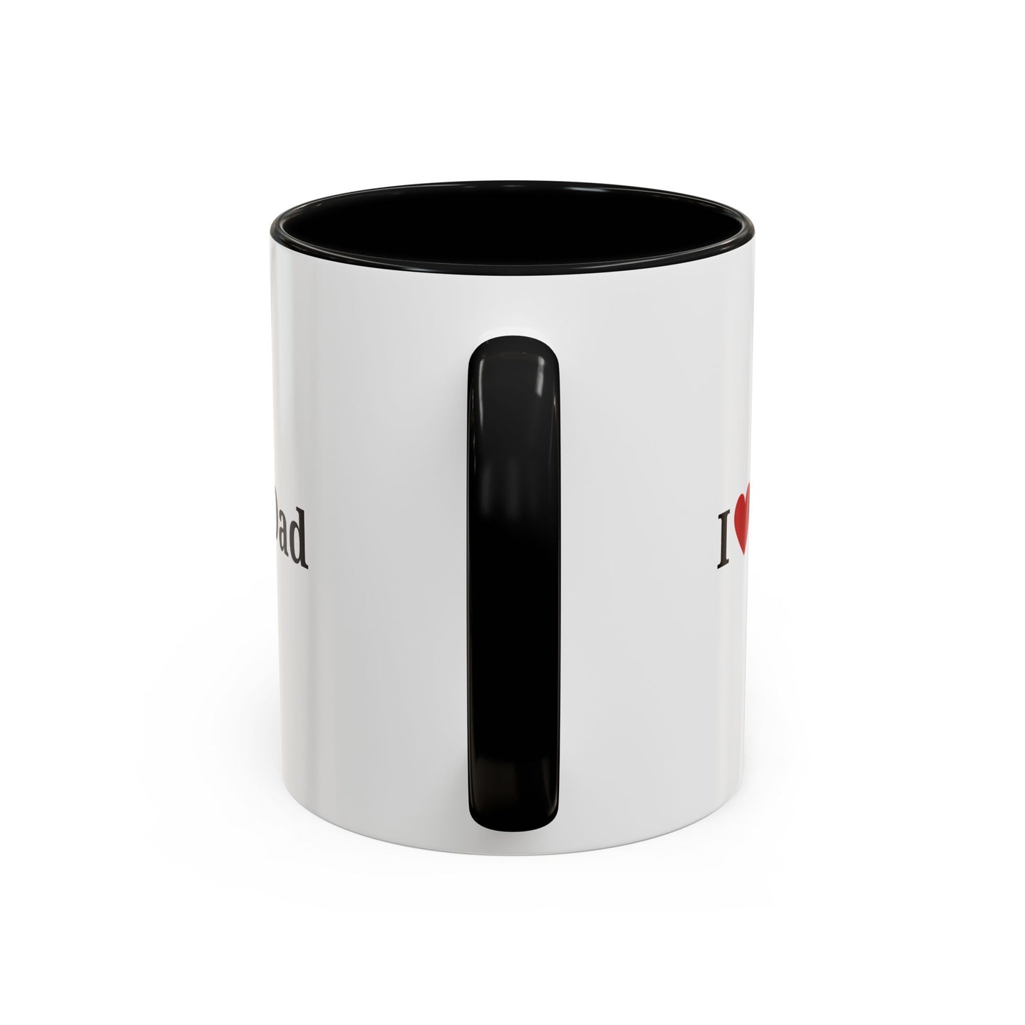 I Love Dad Accent Coffee Mug - Perfect Gift for Father's Day & Birthdays