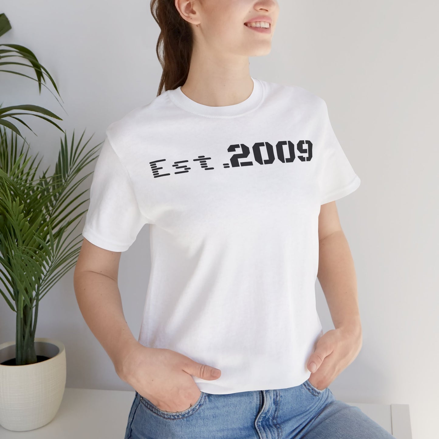 Established 2009 Unisex Tee - Casual Wear, Birthday Gift, Graduation Outfit, Anniversary Shirt, Personalized Fashion