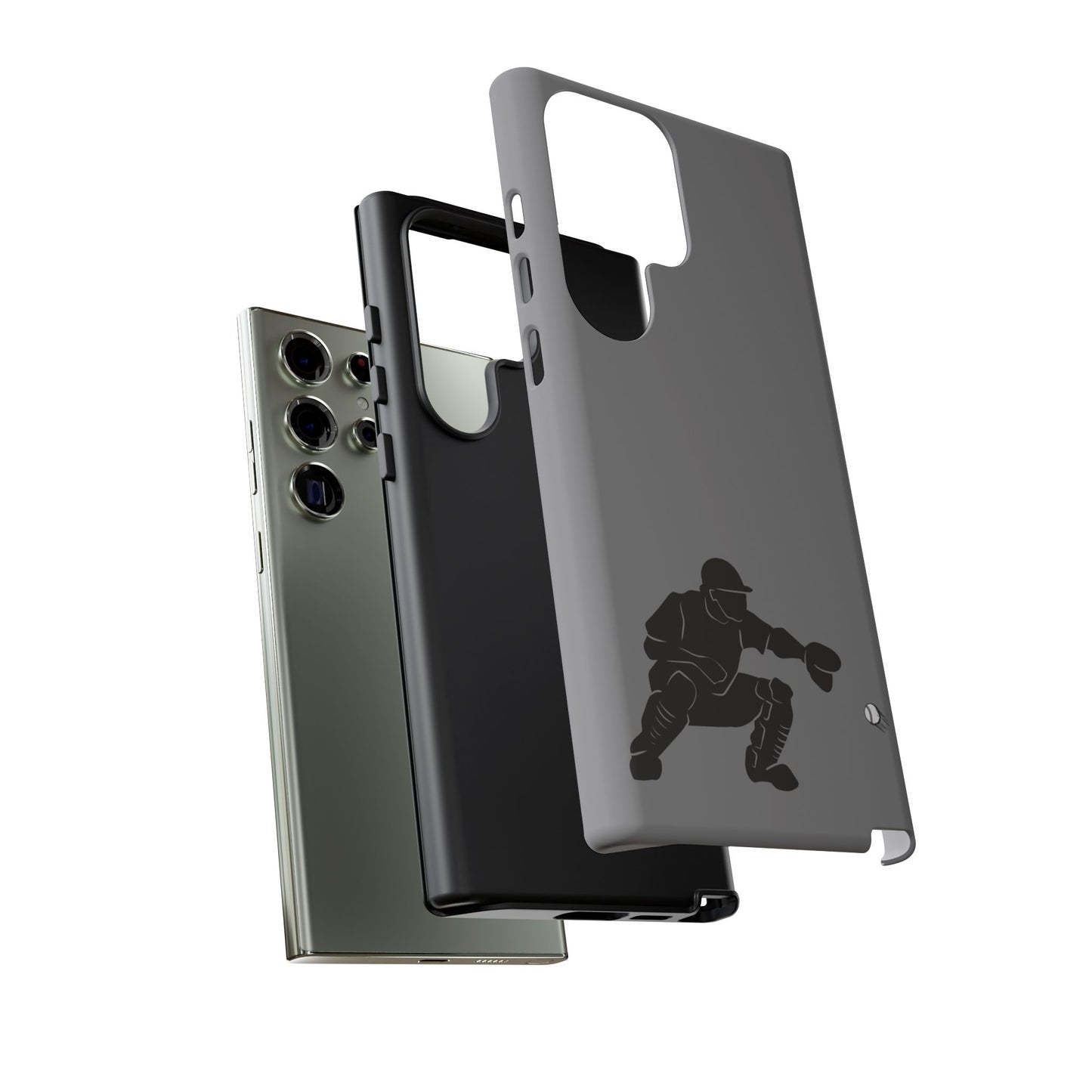 Baseball Catcher Phone Case - Tough Cases, Sports Phone Cover, Great for Athletes, Perfect Gift for Baseball Lovers, Unique Cell Phone Design