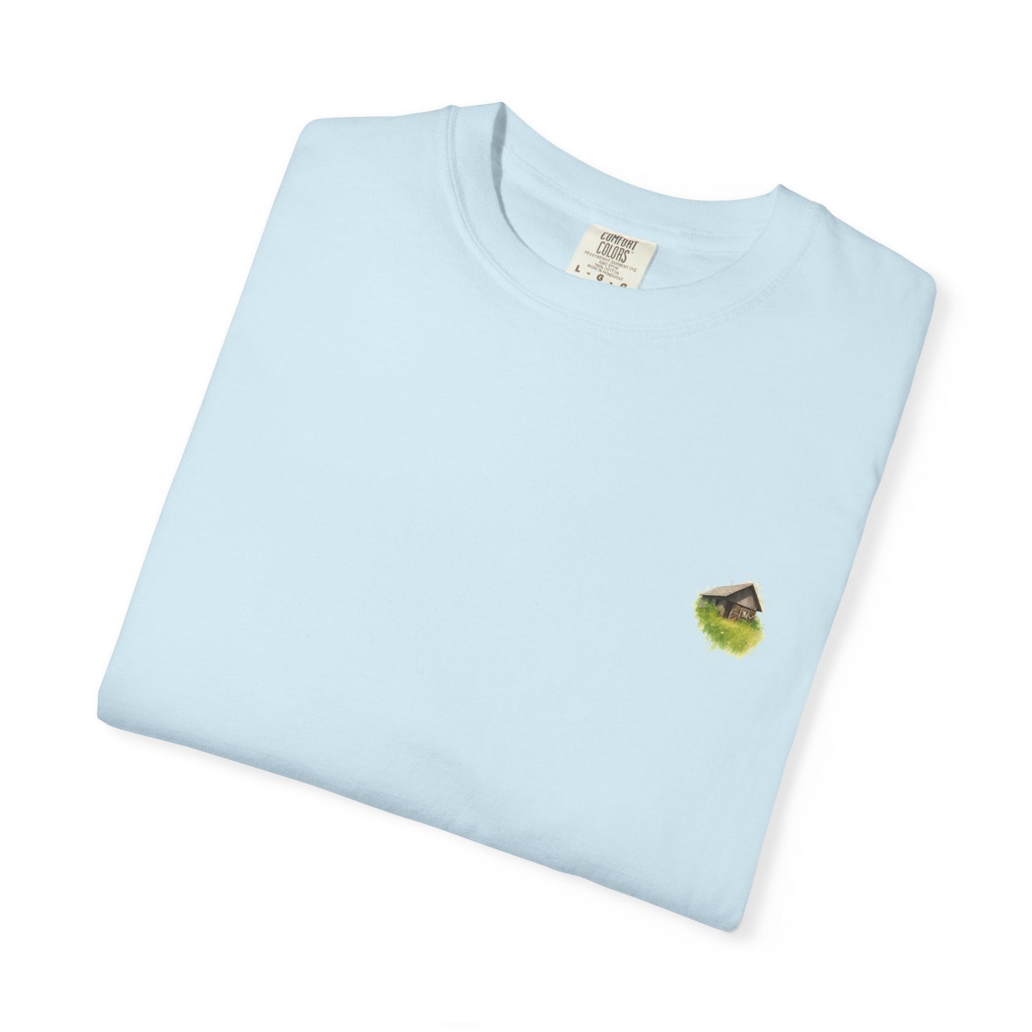 Nature-Inspired Unisex Garment-Dyed T-Shirt, Eco-Friendly Tee, Summer Casual Wear, Gift for Nature Lovers, Relaxed Fit T-Shirt