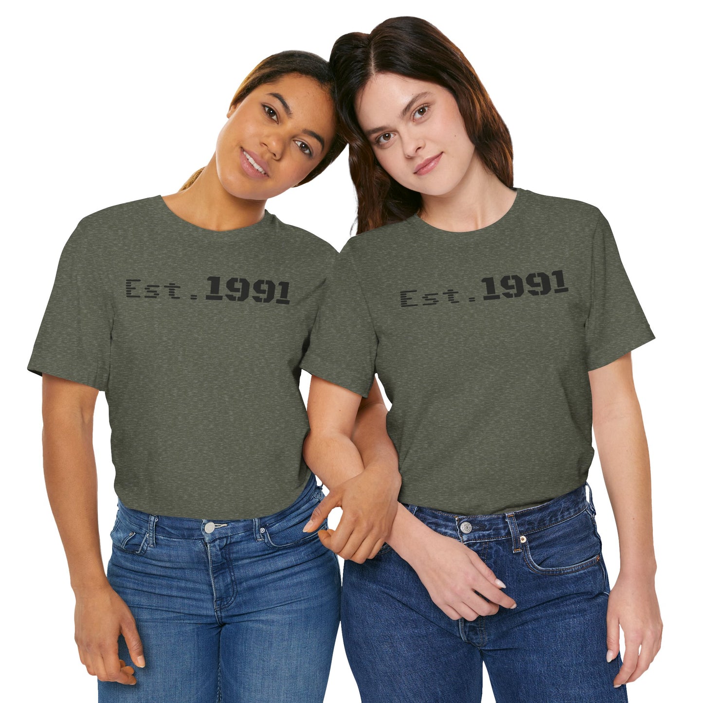 Established 1991 Unisex Jersey Tee | Vintage Anniversary Gift | Casual Wear, Birthday Shirt, Retro Style, Statement Tee, Gift for Him/Her