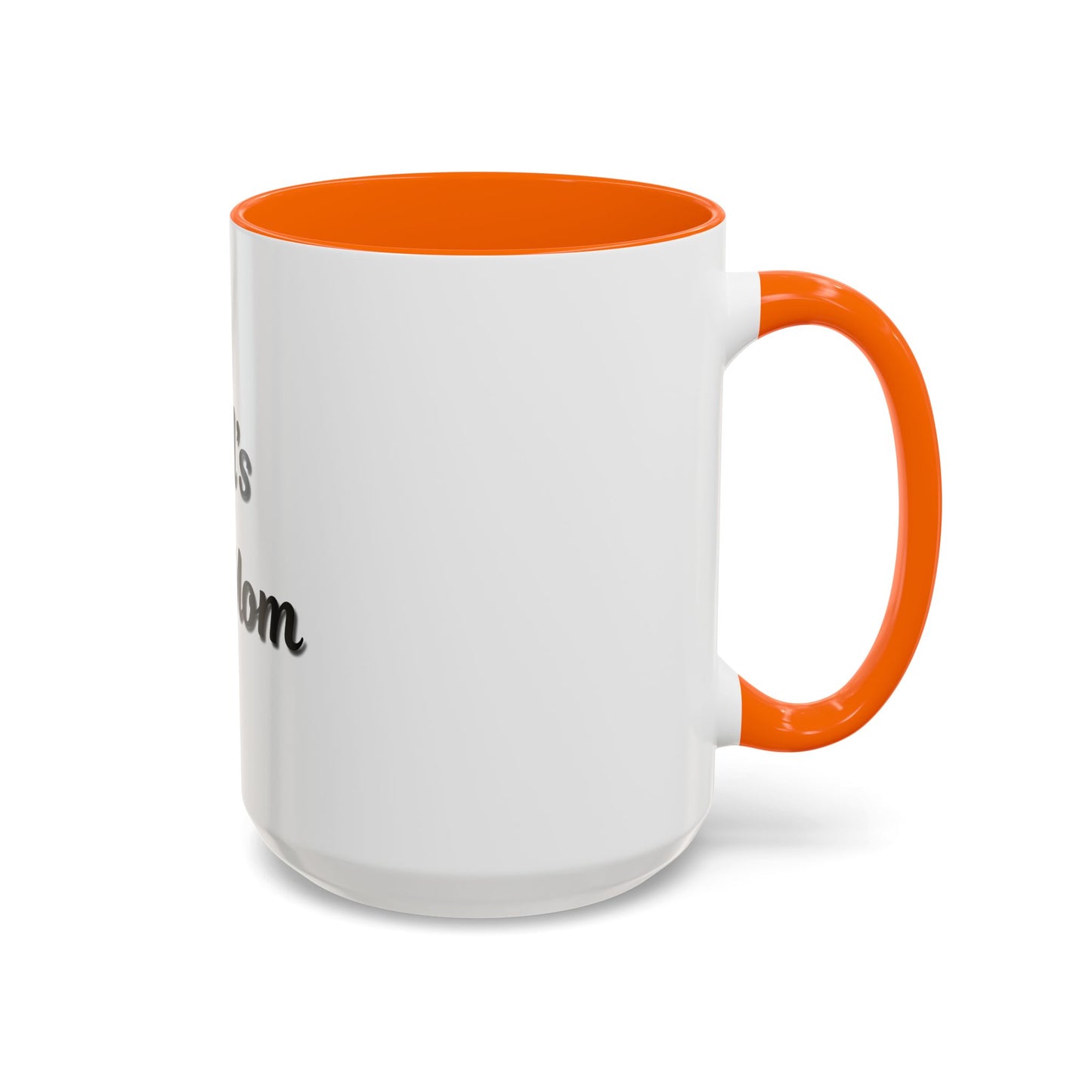 World's Best Mom Accent Coffee Mug - 11oz & 15oz - Perfect Gift for Mother's Day