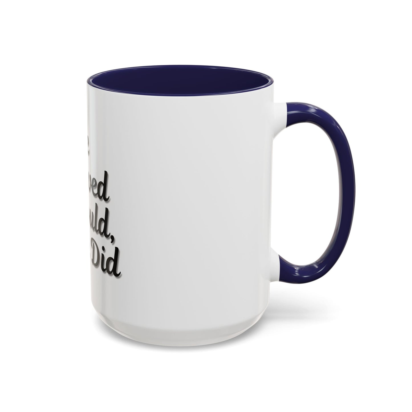 Inspirational Accent Coffee Mug - 'He Believed He Could, So He Did' - Perfect Gift for Motivational Moments