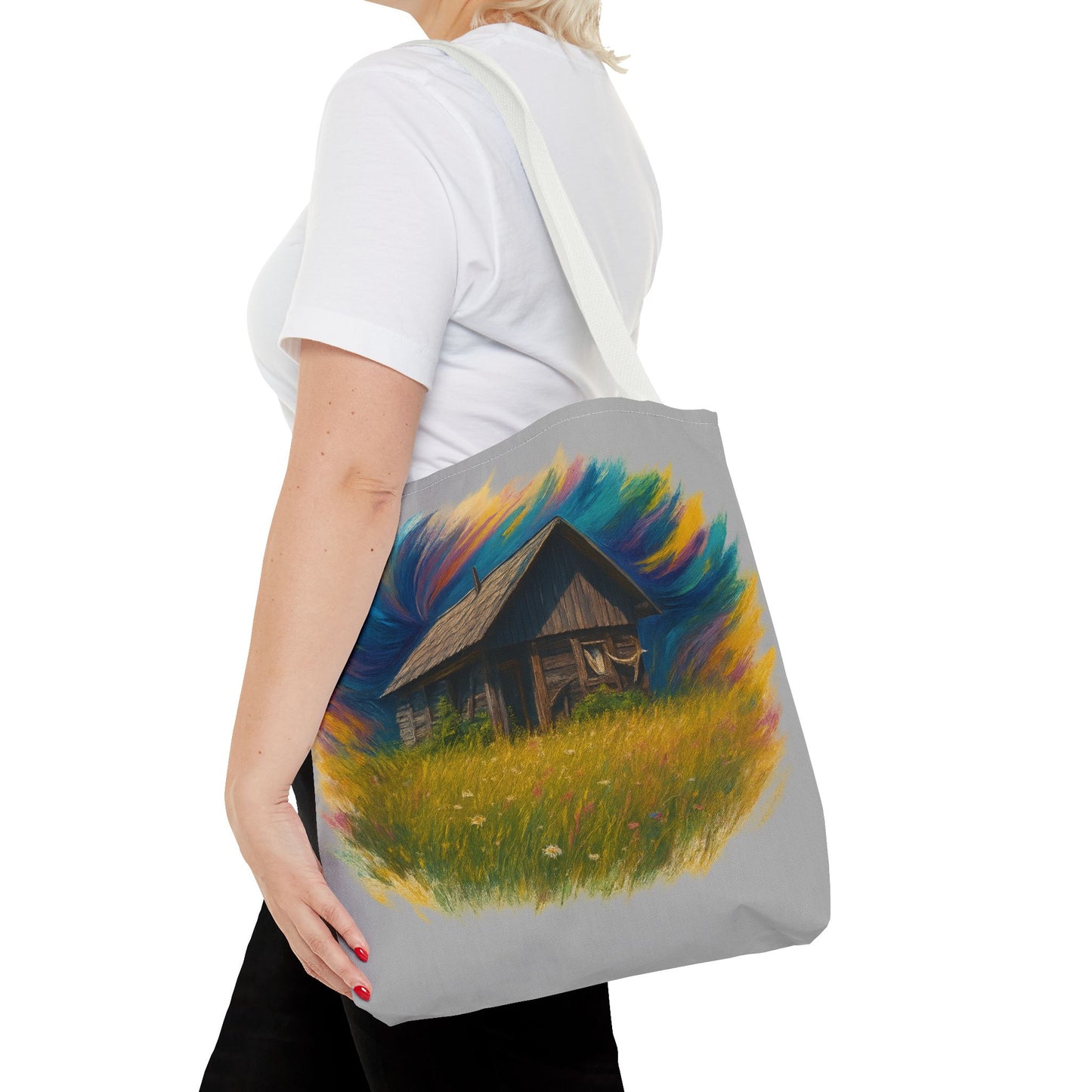Rustic Charm Tote Bag | Boho Bag | Eco-Friendly Custom Design | Nature Lover Gift | Canvas Purse | Casual Carryall