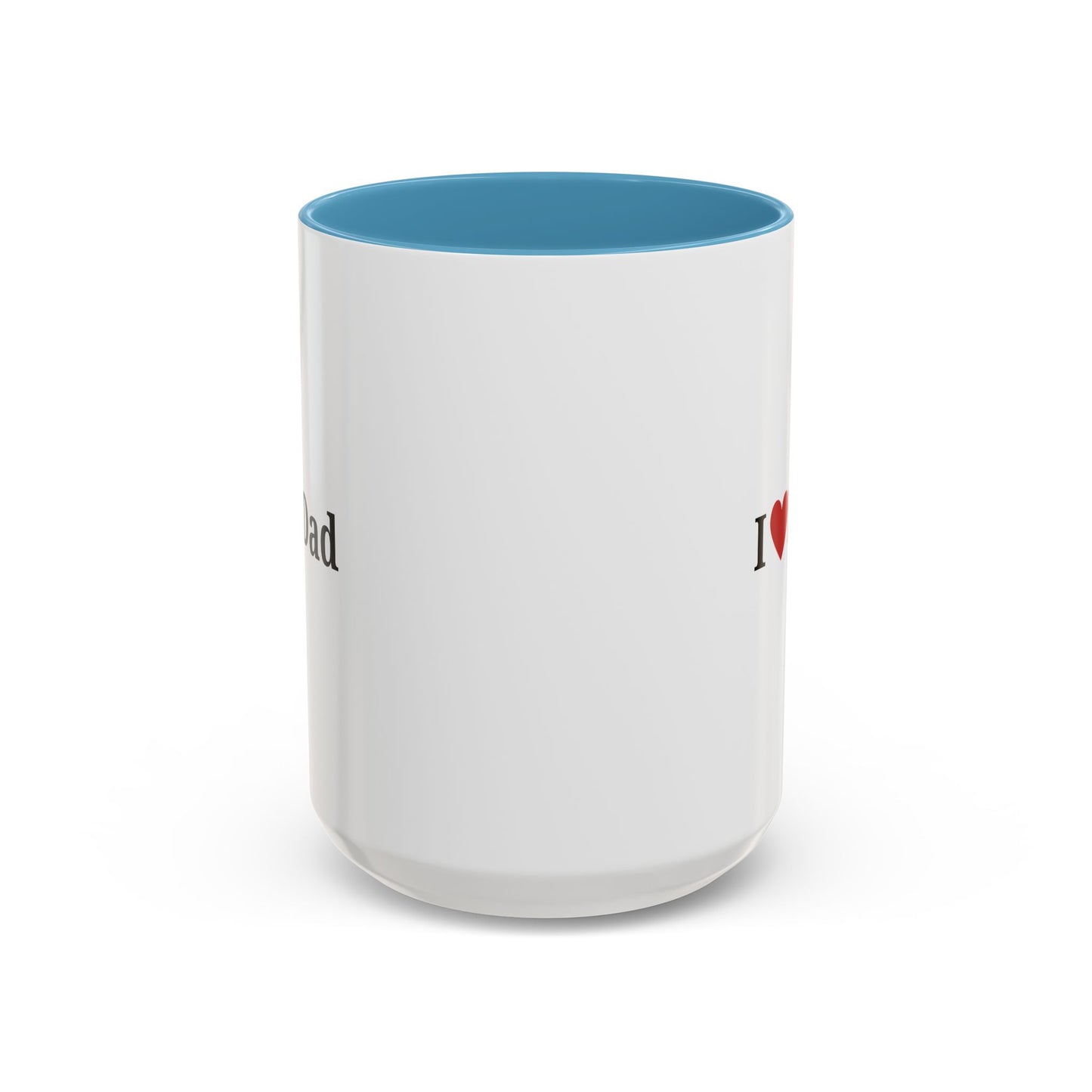 I Love Dad Accent Coffee Mug - Perfect Gift for Father's Day & Birthdays