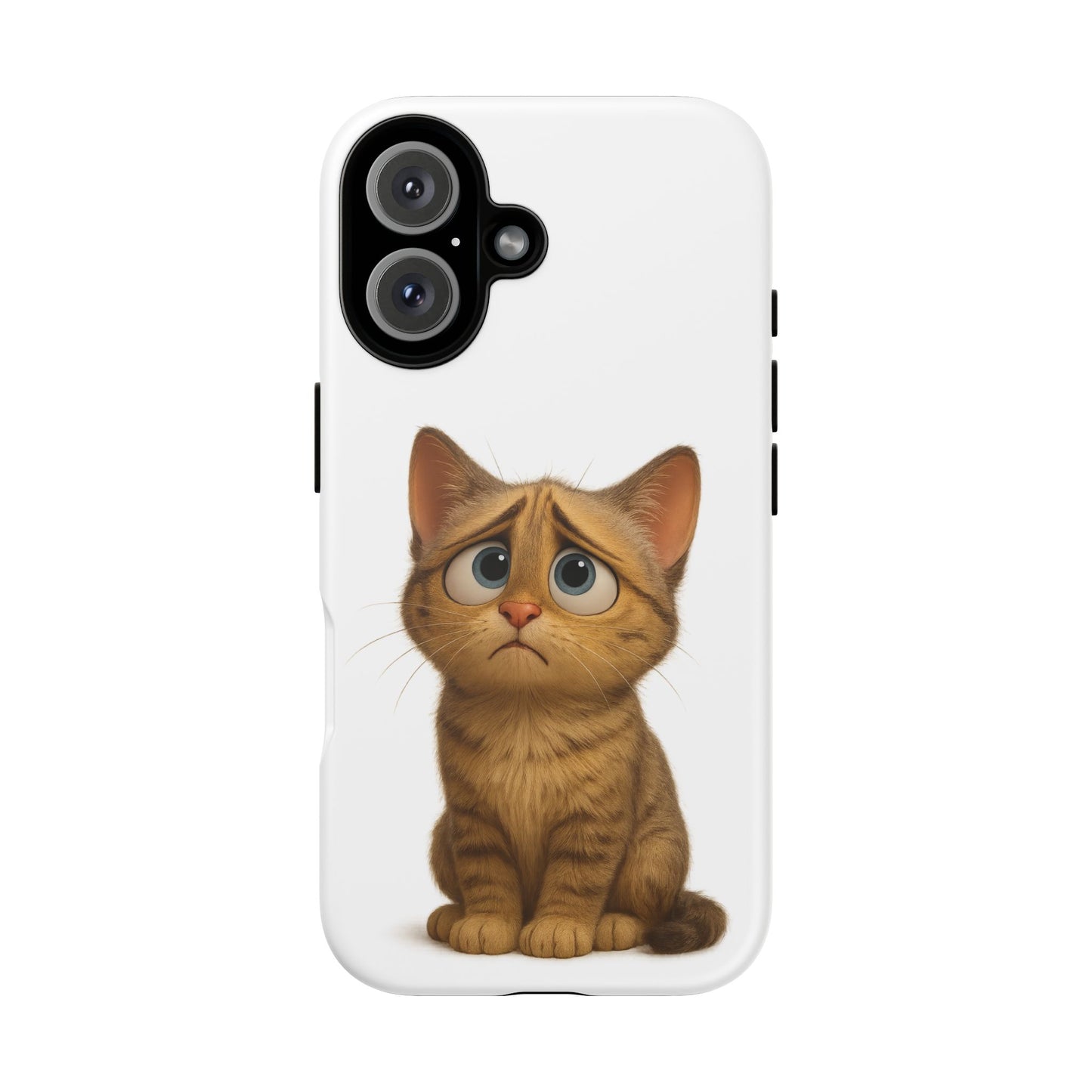 Cute Cat Phone Case, Funny Kitty Case, Animal Lover Gift, Cat Lover Accessory, Unique Cat Design Case, Pet Mom Gift
