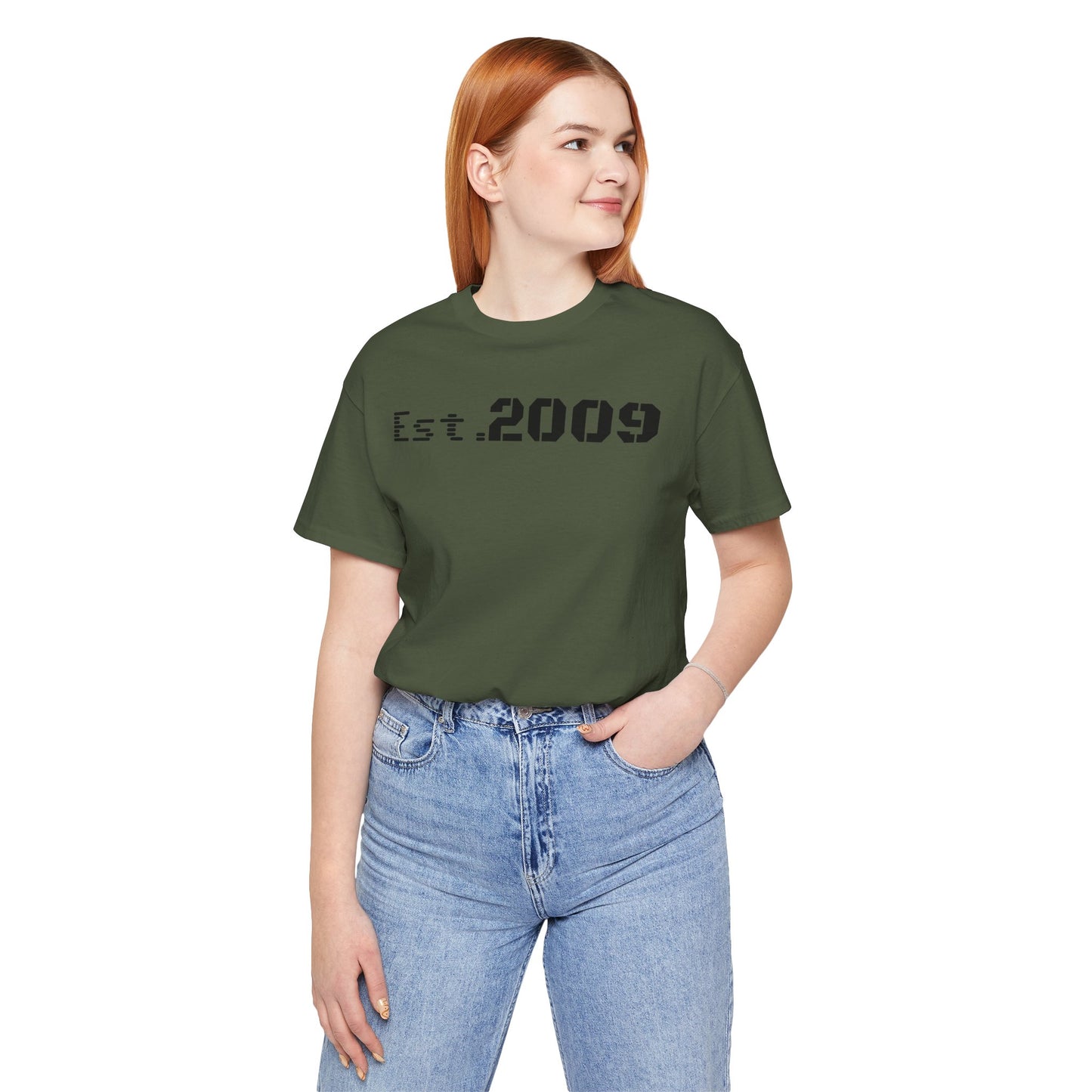 Established 2009 Unisex Tee - Casual Wear, Birthday Gift, Graduation Outfit, Anniversary Shirt, Personalized Fashion