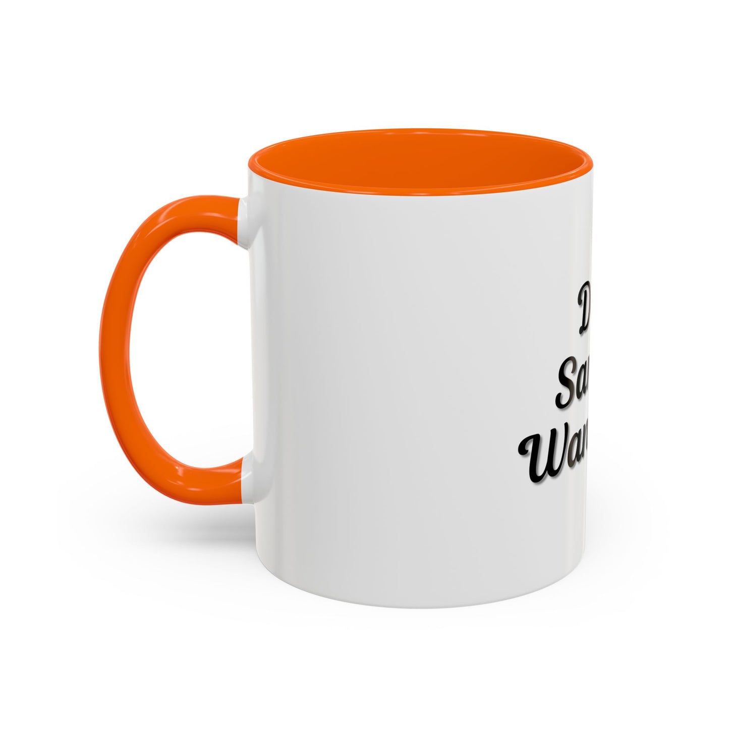 Dear Santa Accent Coffee Mug - Fun Holiday Mug for Christmas Enthusiasts