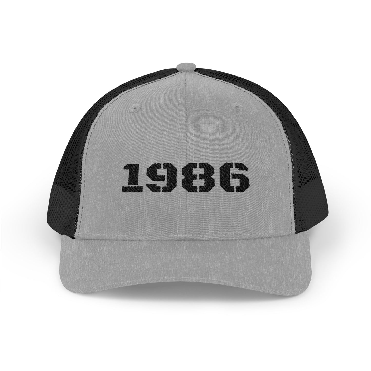 Retro 1986 Snapback Trucker Cap | Vintage Style Cap for Birthdays, Gifts, Sports, and Everyday Wear