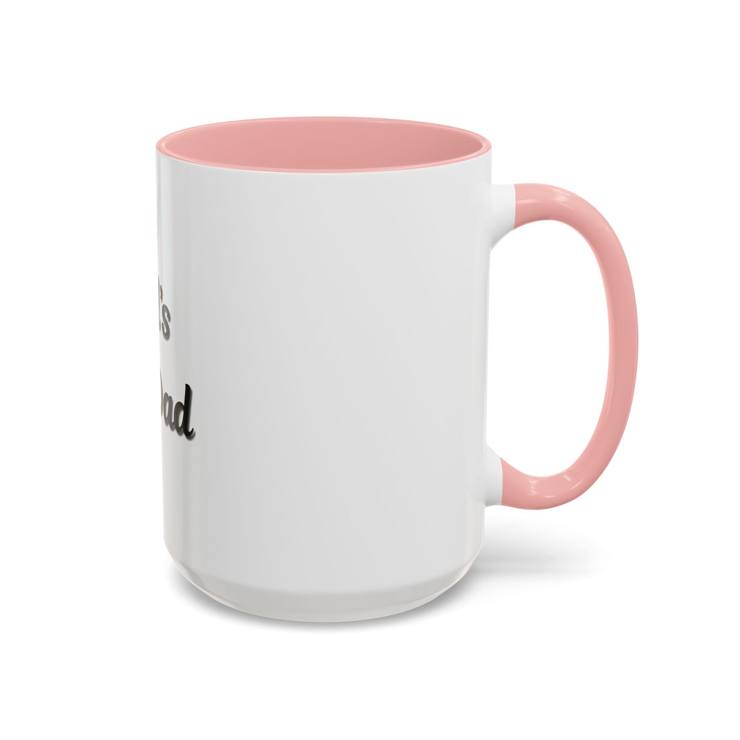 World's Best Dad Accent Coffee Mug - Perfect Gift for Father's Day