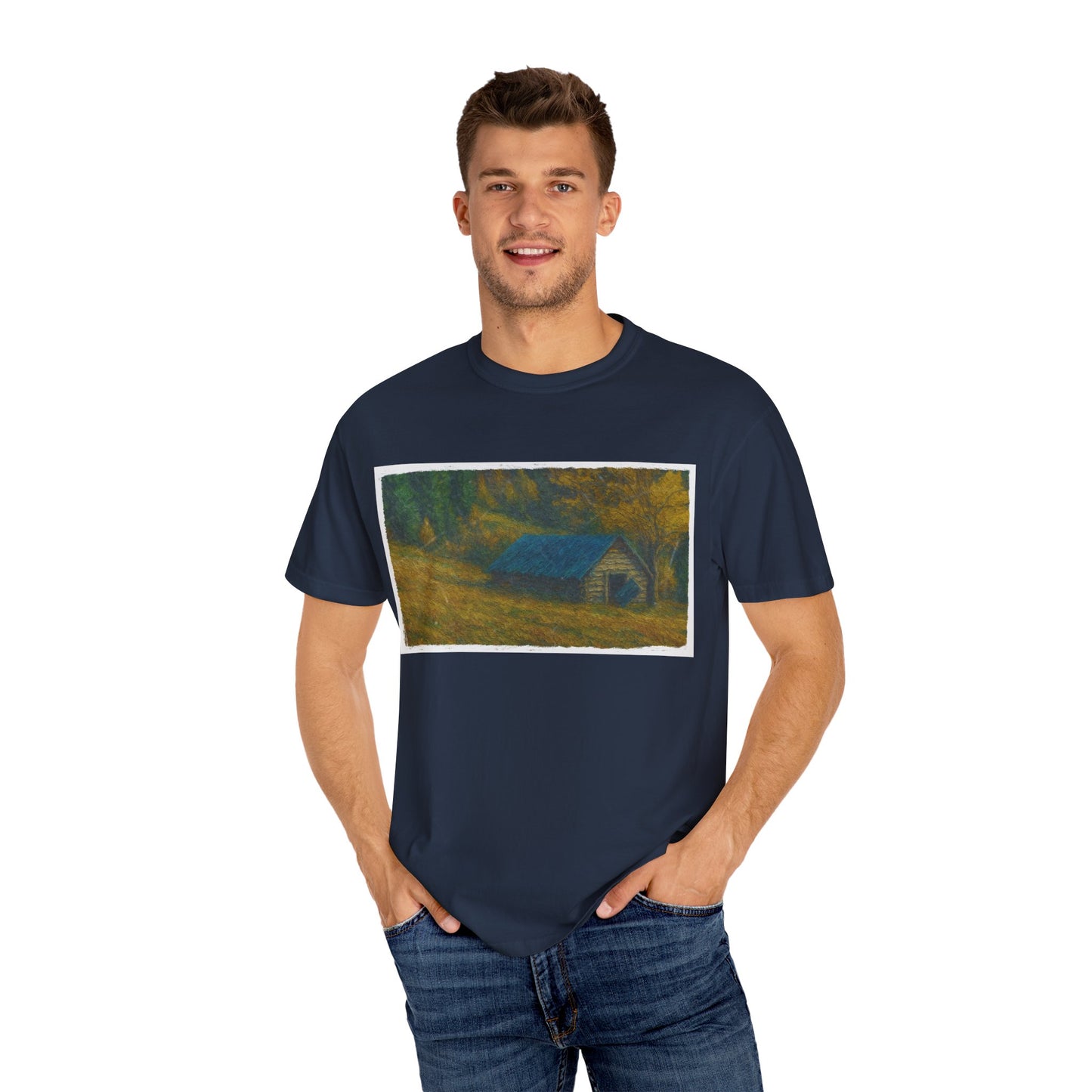Nature-Inspired Unisex T-Shirt | Cozy Autumn Vibe, Perfect for Casual Outings, Gift for Nature Lovers, Outdoor Adventure Tee, Relaxed Fit