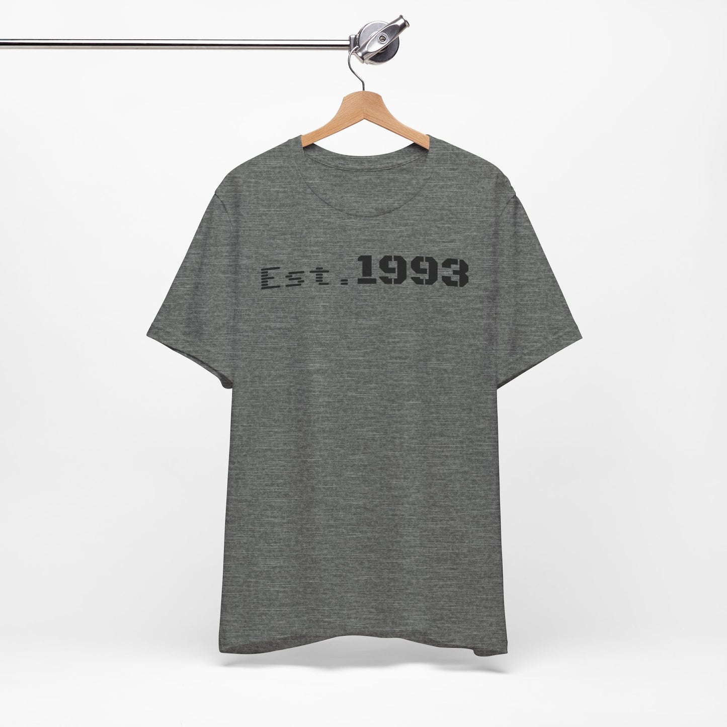 Est. 1993 Unisex Short Sleeve Tee - Perfect for Birthdays, Nostalgia, Casual Wear, Gifts, and Celebrations