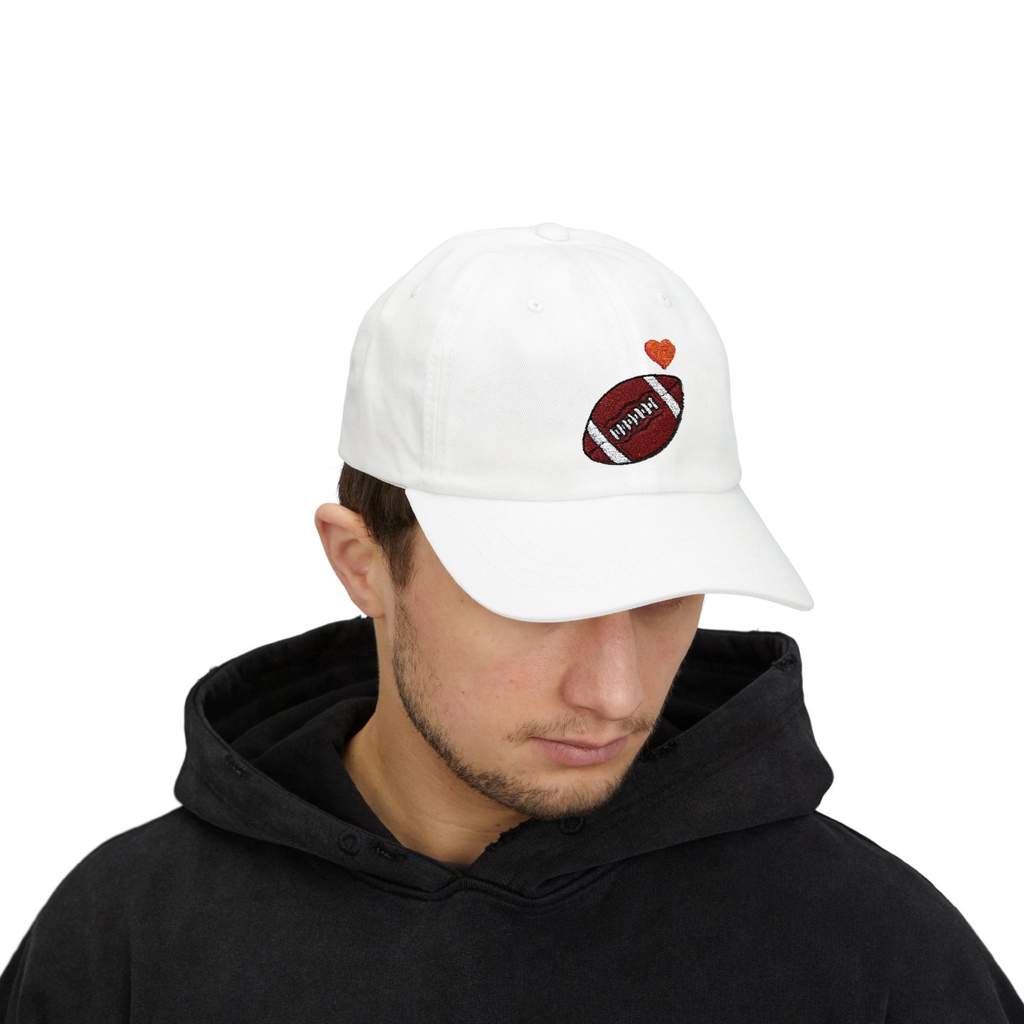 Cute Football Dad Cap, Father's Day Gift, Casual Style Hat, Sports Lover Accessory, Gift for Dad, Outdoor Activities