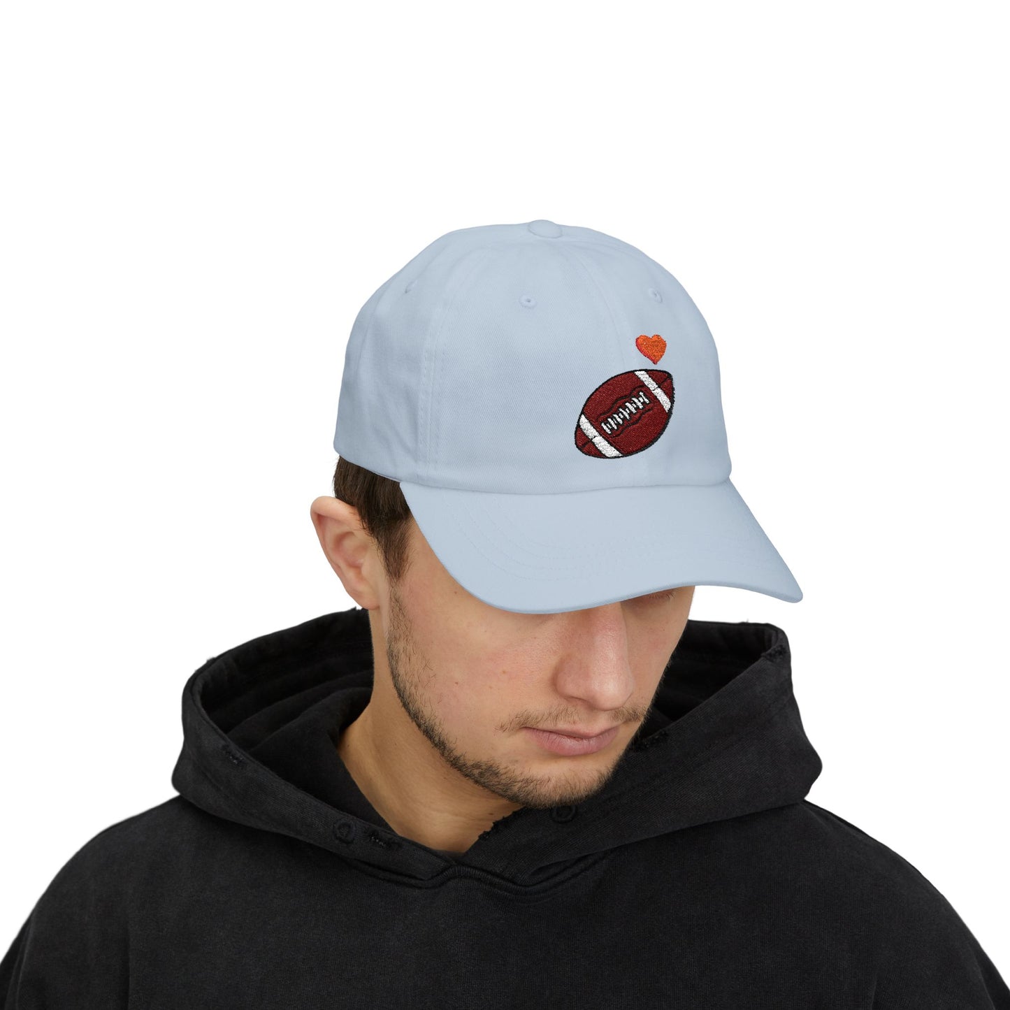Cute Football Dad Cap, Father's Day Gift, Casual Style Hat, Sports Lover Accessory, Gift for Dad, Outdoor Activities