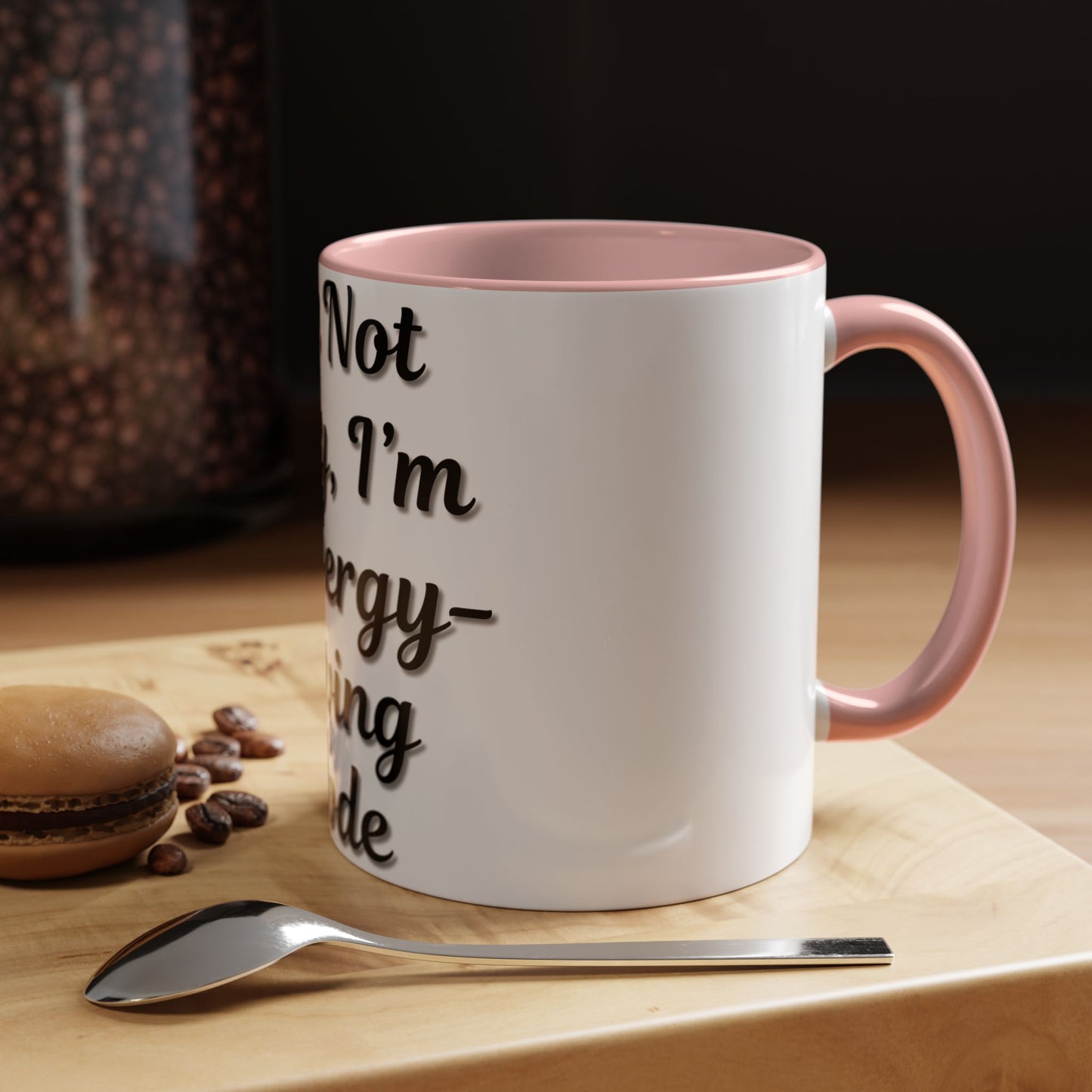 Humorous Coffee Mug - "I'm Not Lazy, I'm in Energy-Saving Mode"