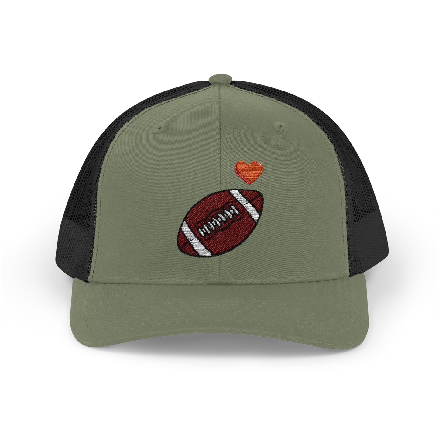 Football Love Snapback Trucker Cap, Sports Hat, Gift for Sports Fans, Casual Wear, Outdoor Activities