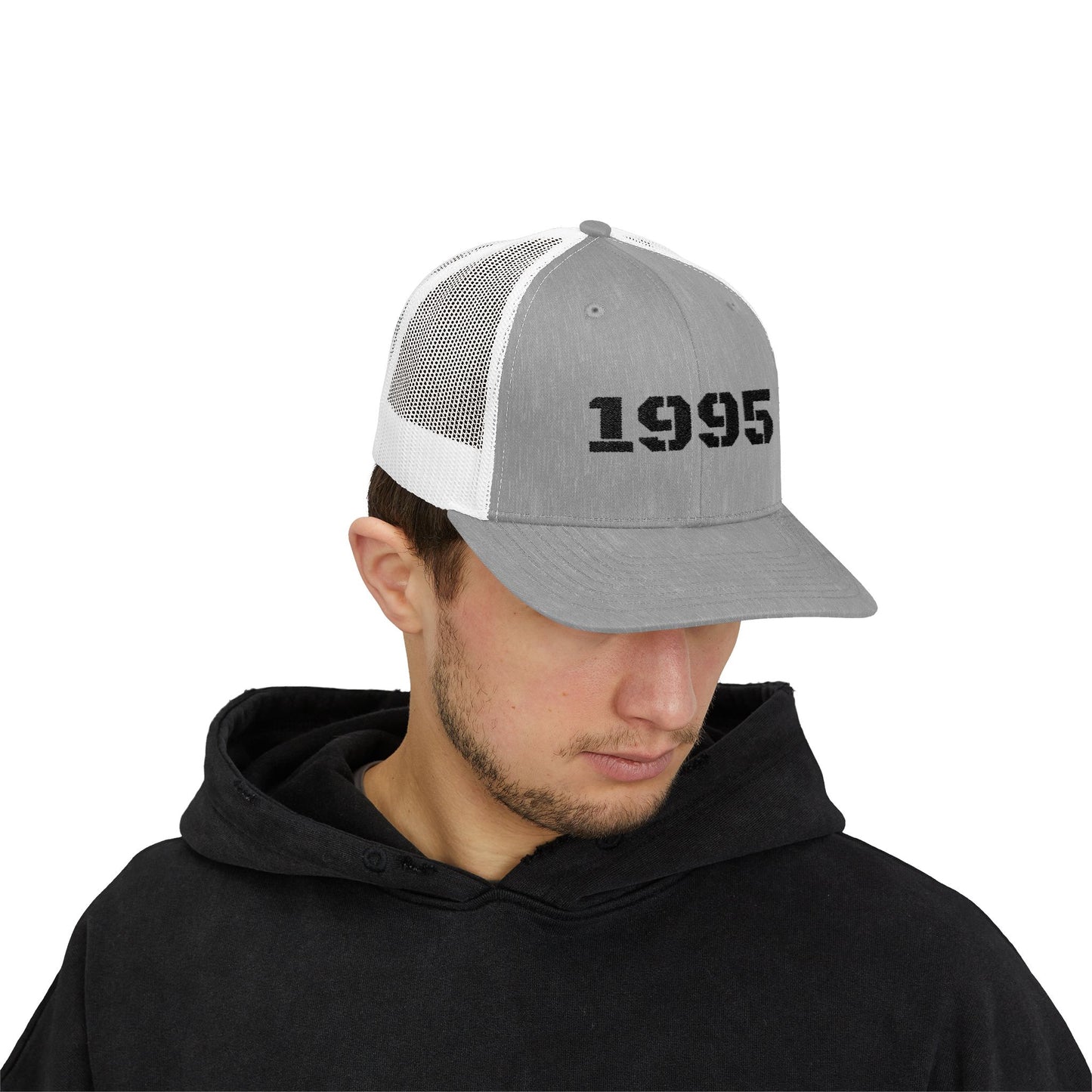 1995 Snapback Trucker Cap, Retro Cap, Vintage Style Hat, Birthday Gift, Casual Wear, 90s Fashion, Unisex Headwear