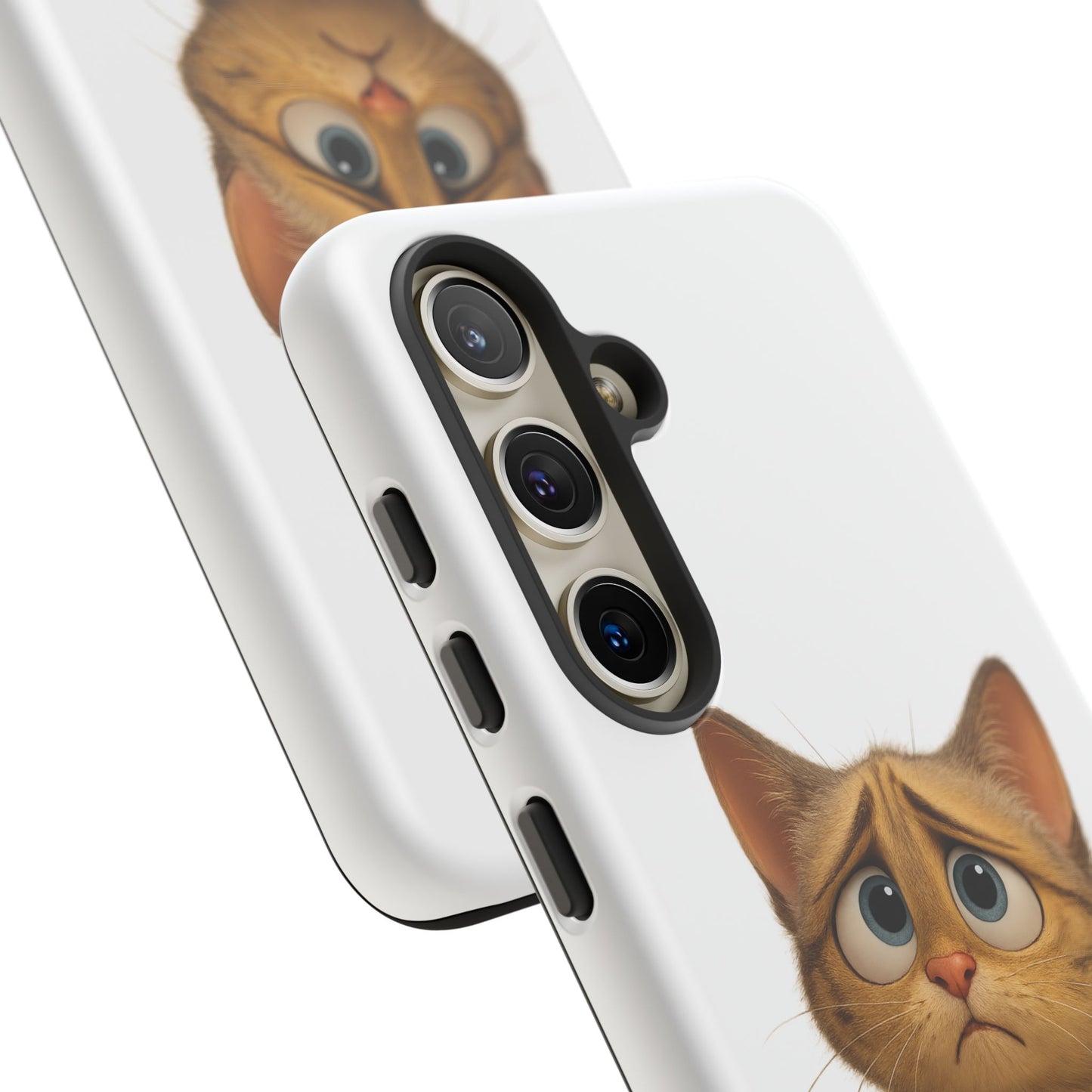 Cute Cat Phone Case, Funny Kitty Case, Animal Lover Gift, Cat Lover Accessory, Unique Cat Design Case, Pet Mom Gift