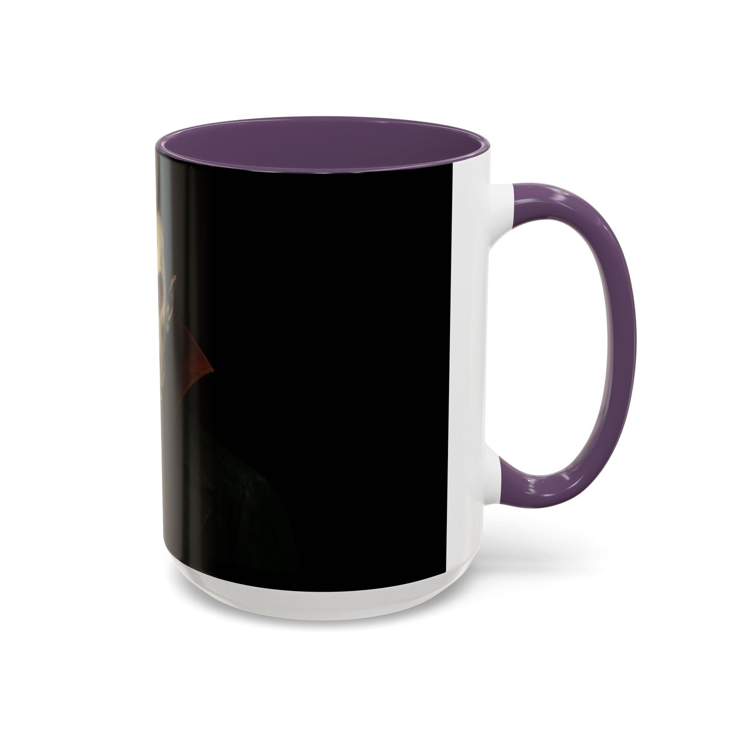 Gothic Dracula Vampire Accent Coffee Mug | Spooky Halloween Gift, Unique Home Decor, Collector's Mug, Coffee Lover's Gift