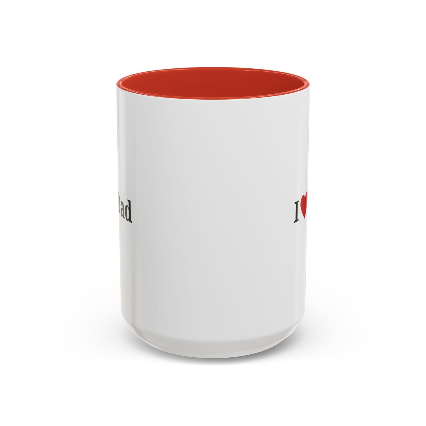 I Love Dad Accent Coffee Mug - Perfect Gift for Father's Day & Birthdays