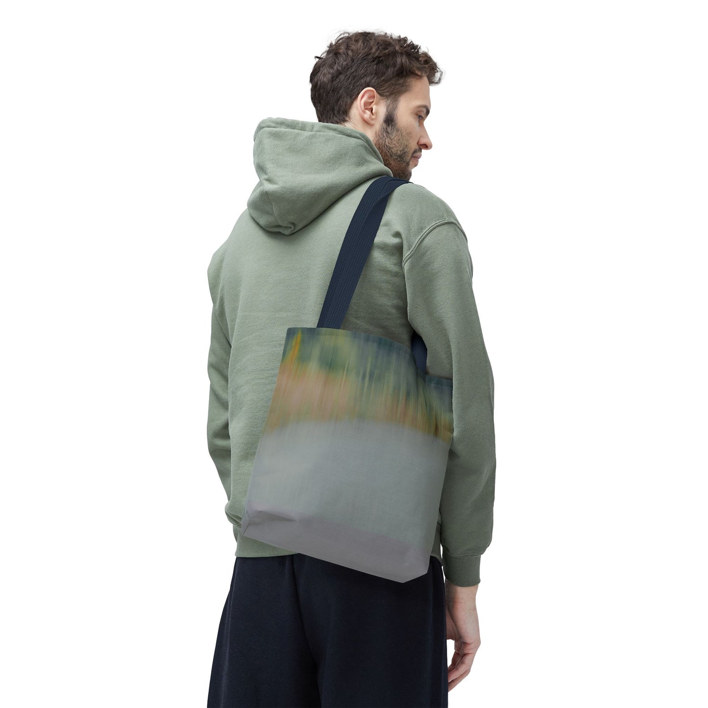 Serene Landscape Tote Bag - Stylish Eco-Friendly Carryall for Everyday Use