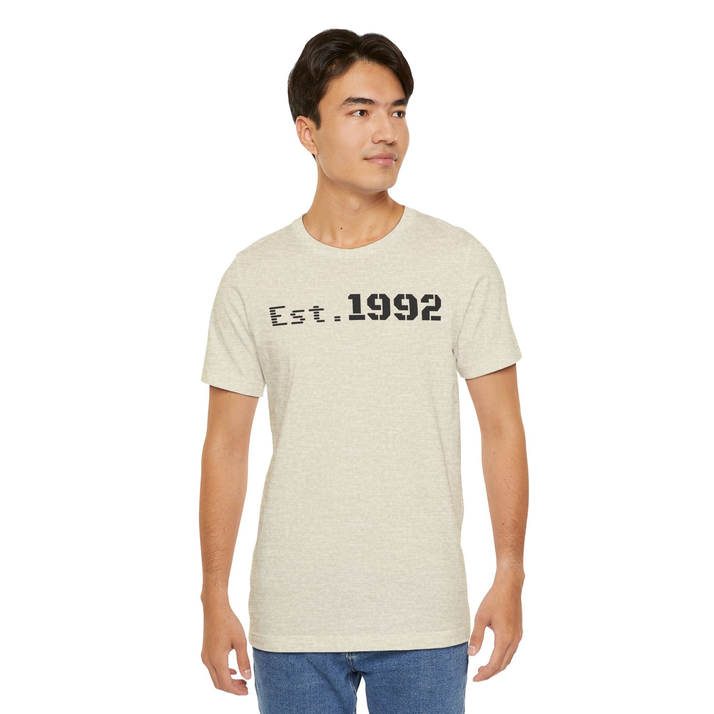 Est. 1992 Unisex Jersey Tee - Retro Birthday Gift, Casual Wear, Cool Vintage T-Shirt, Gift for Him, Gift for Her