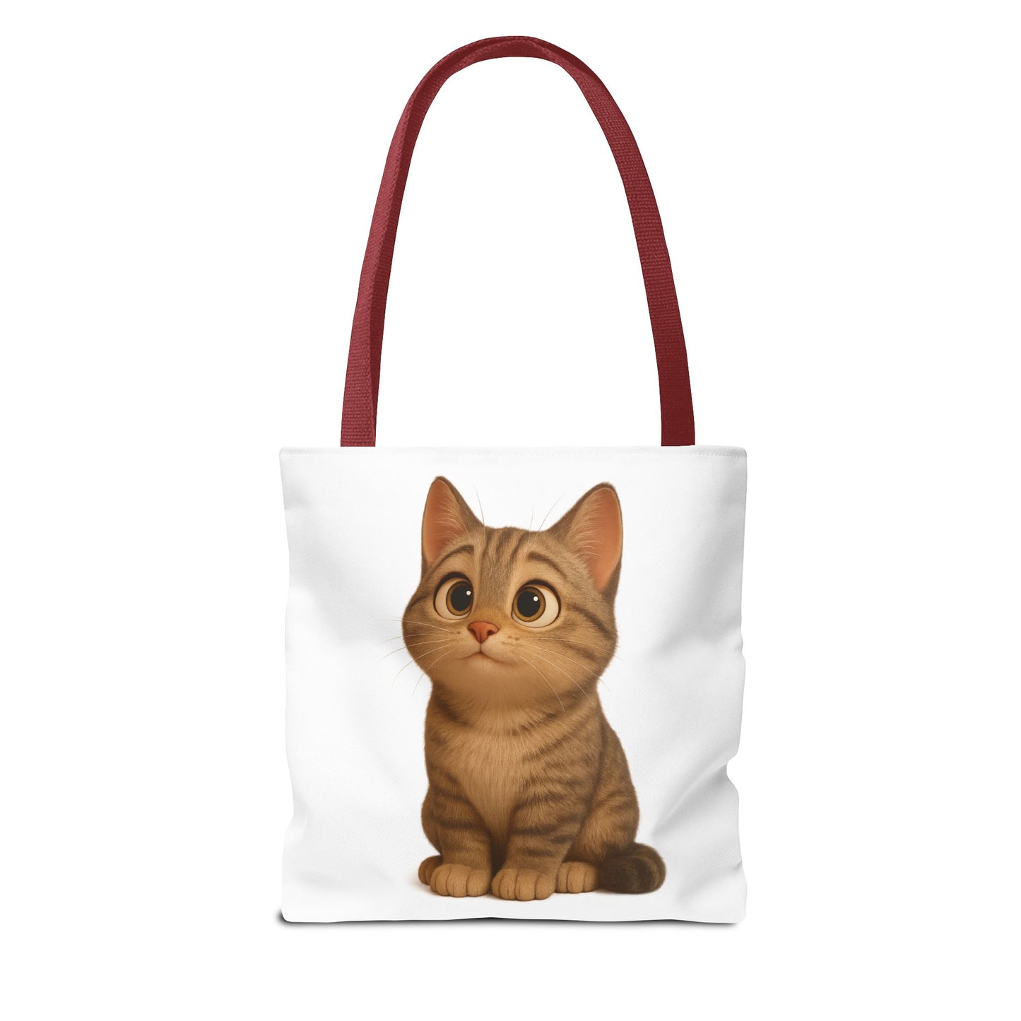 Cute Cat Tote Bag - Perfect for Animal Lovers, Eco-Friendly Carryall, Beach Bag, Shopping Tote, Gift for Cat Owners