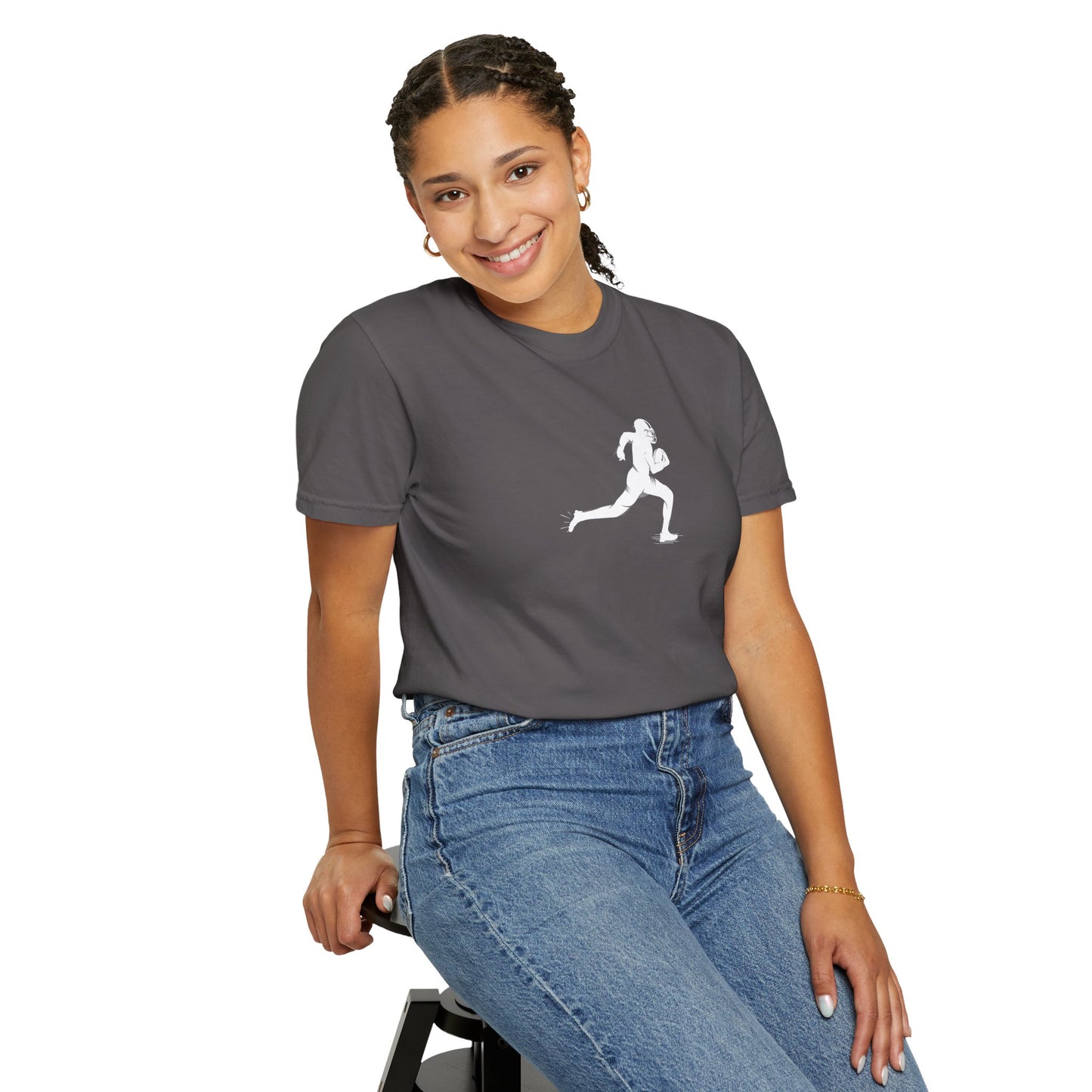 Unisex Football Player T-Shirt | Comfortable Sports Tee, Gift for Runners, Casual Wear, Workout Clothing, Everyday Style