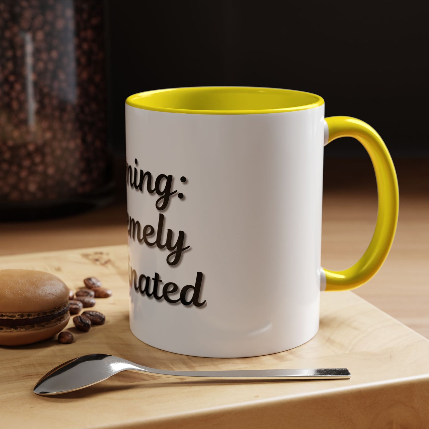 Funny Warning Coffee Mug - Extremely Caffeinated | Perfect Gift for Coffee Lovers