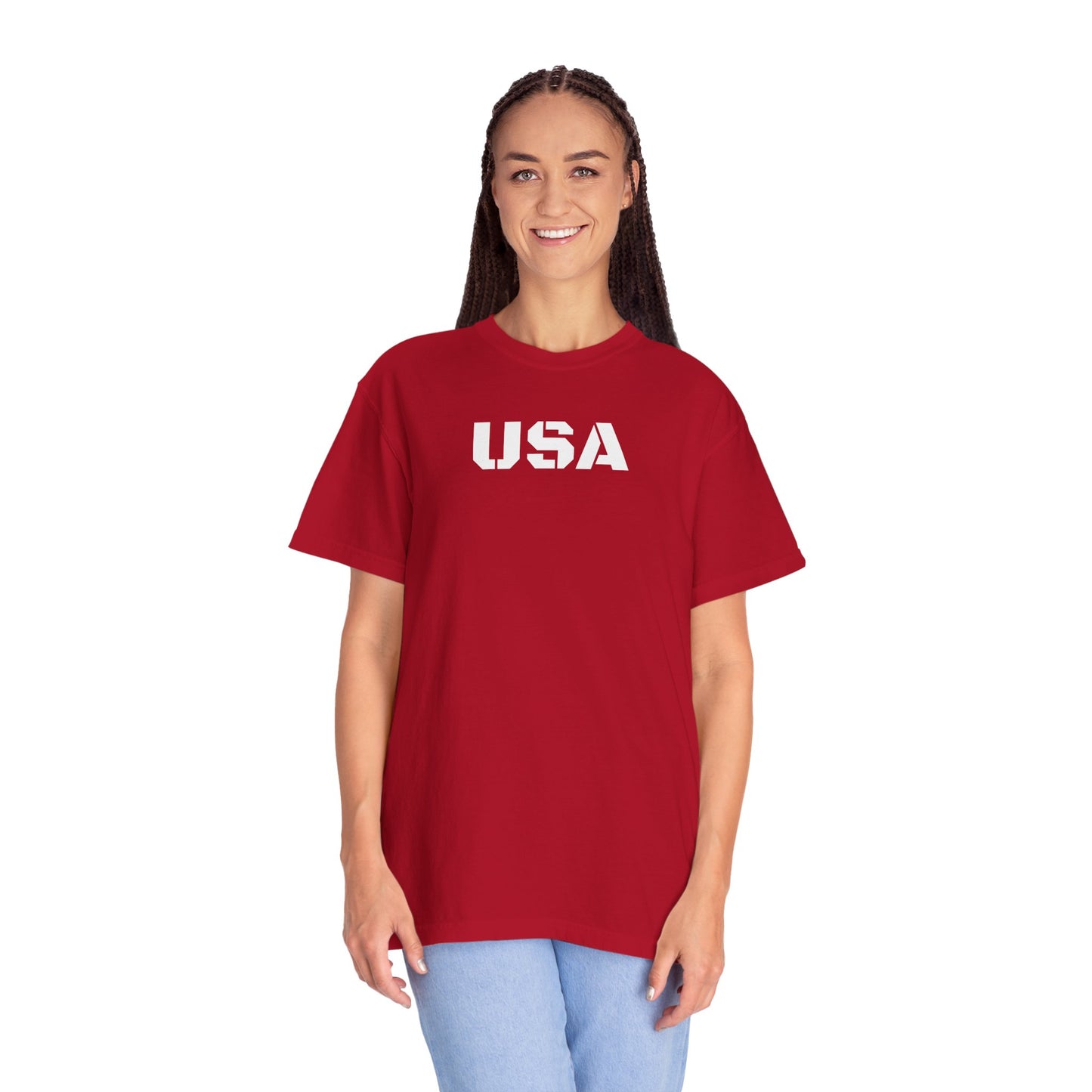 USA Vintage Unisex T-Shirt, Soft Cotton Tee, Casual Wear, Gifts for Her & Him, Summer Essentials, Independence Day Apparel