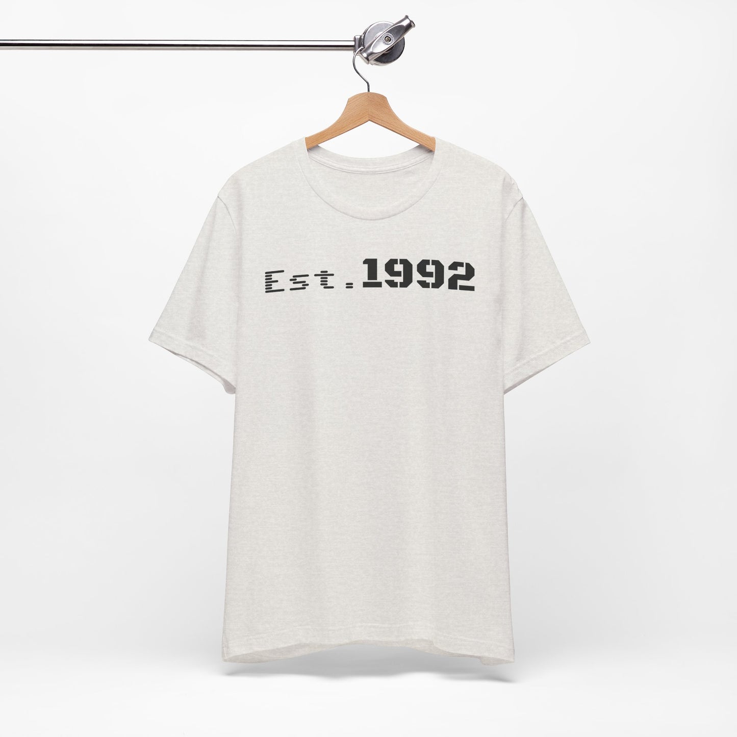 Est. 1992 Unisex Jersey Tee - Retro Birthday Gift, Casual Wear, Cool Vintage T-Shirt, Gift for Him, Gift for Her