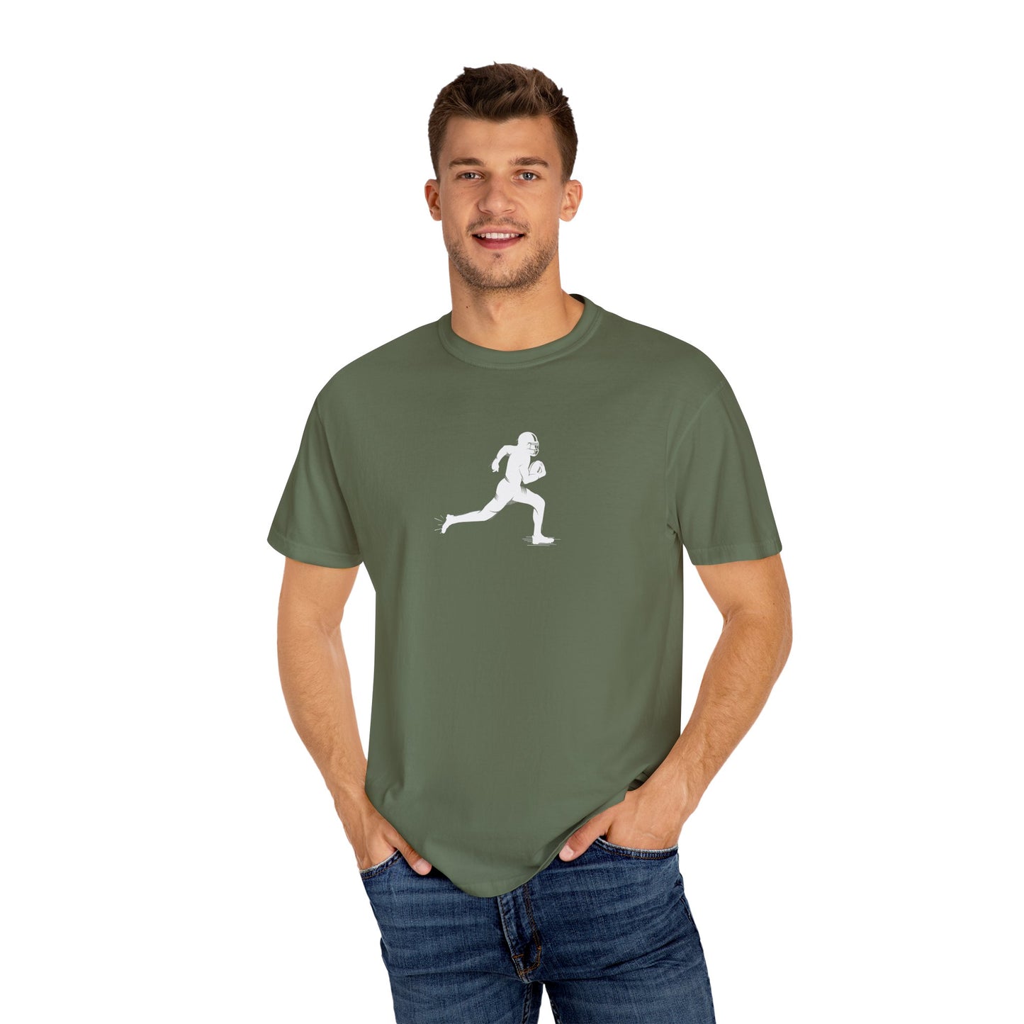 Unisex Football Player T-Shirt | Comfortable Sports Tee, Gift for Runners, Casual Wear, Workout Clothing, Everyday Style