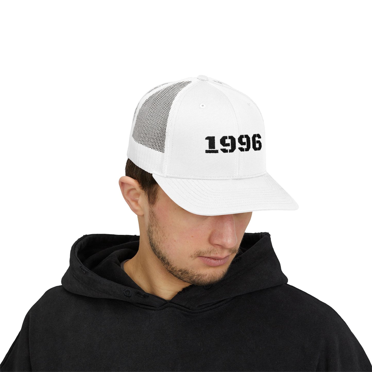 Vintage 1996 Snapback Trucker Cap, Retro Hat, Birthday Gift, Cool Dad Cap, Summer Accessory, Casual Streetwear