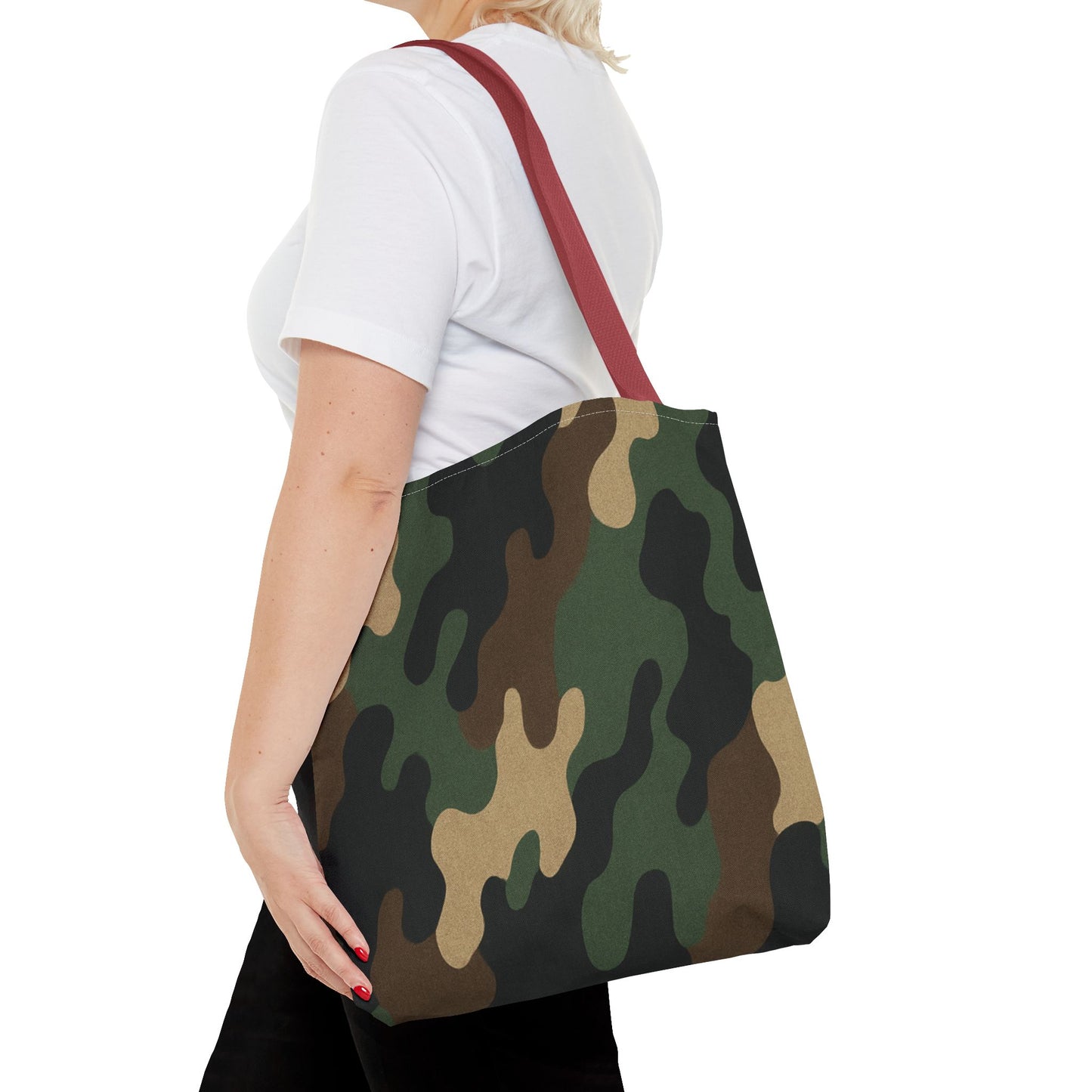 Stylish Camouflage Tote Bag, Reusable Shopping Bag, Beach Tote, Casual Carry-All, Gift for Him or Her