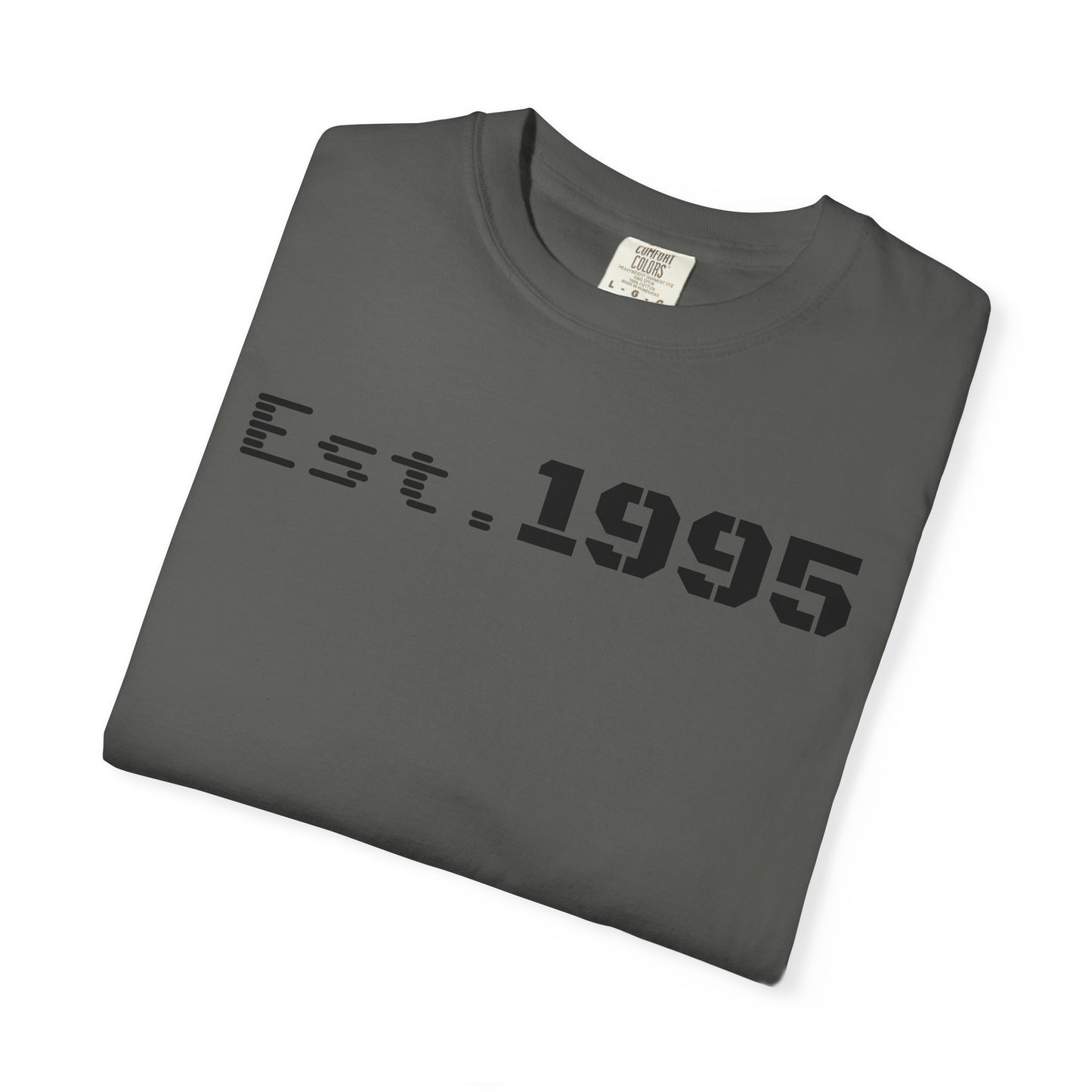Vintage Est. 1995 T-Shirt, Retro Unisex Tee, Perfect Gift for Birthdays, Casual Wear, Nostalgic Apparel