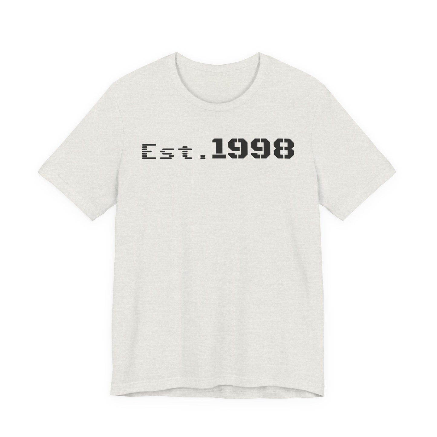 Vintage Est. 1998 Tee - Retro Unisex Shirt for Birthdays, Gifts, Everyday Wear, Casual Style, Nostalgia