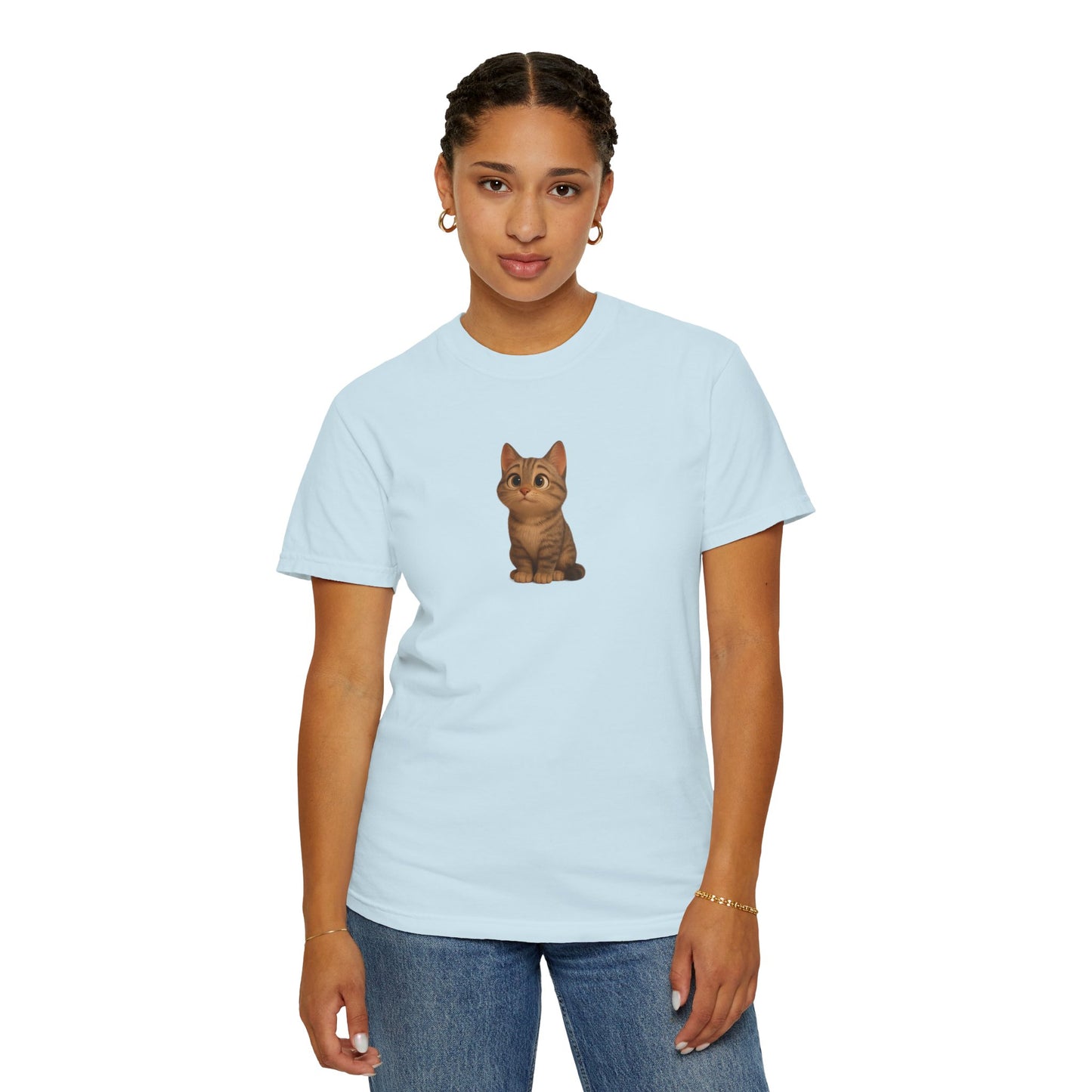 Cute Cat Graphic T-Shirt, Casual Wear, Cat Lover Gift, Everyday Tee, Animal Lover Apparel, Perfect for Birthdays & Holidays