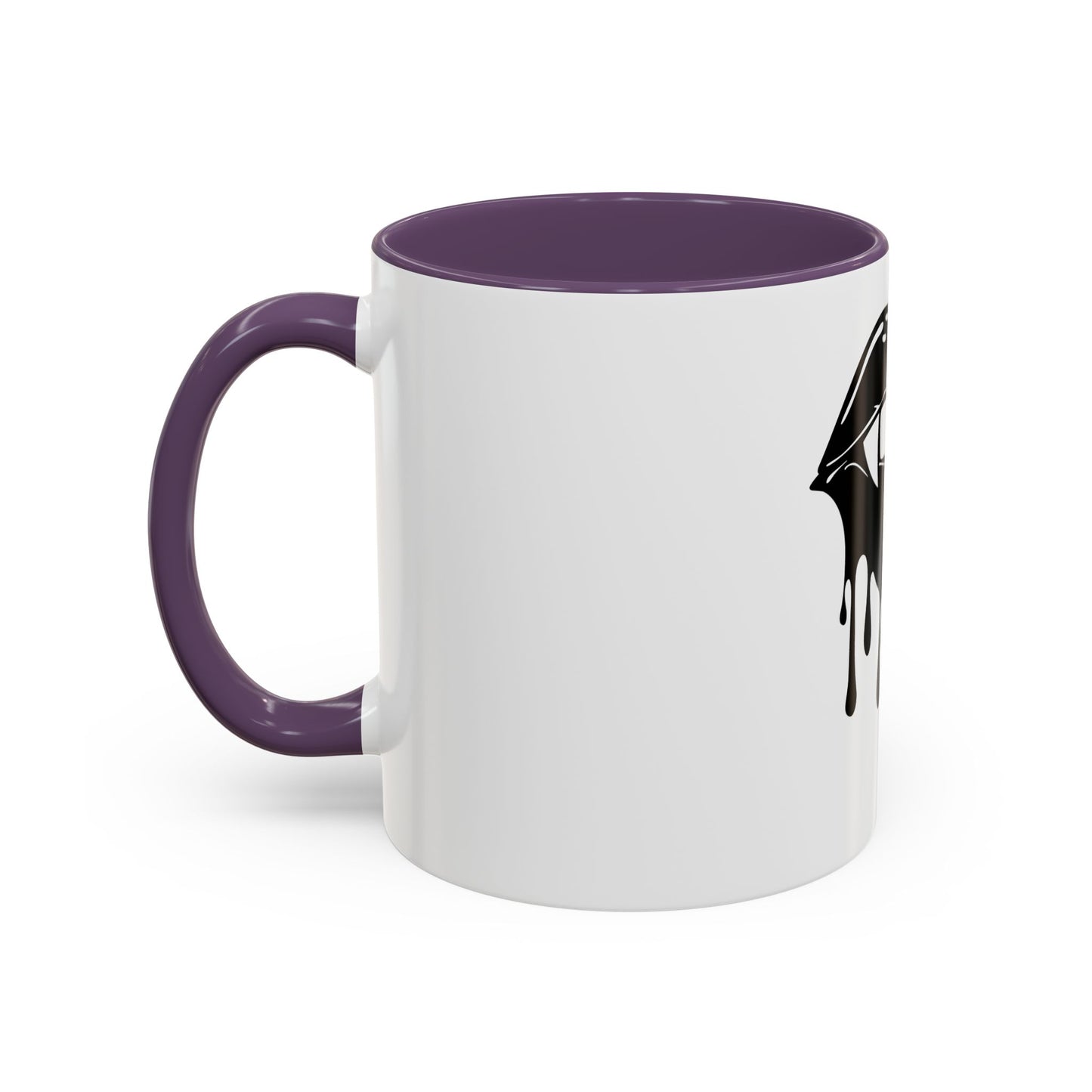 Vampire Lip Accent Coffee Mug - 11oz & 15oz - Unique Halloween Gift