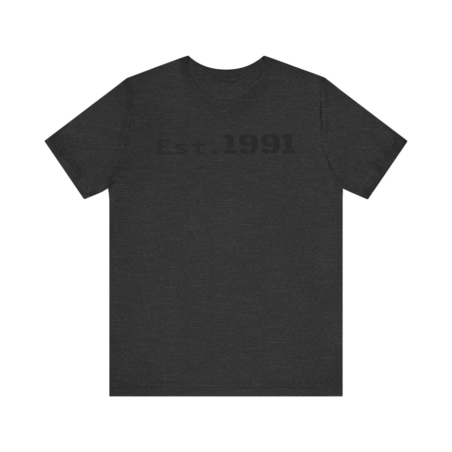 Established 1991 Unisex Jersey Tee | Vintage Anniversary Gift | Casual Wear, Birthday Shirt, Retro Style, Statement Tee, Gift for Him/Her