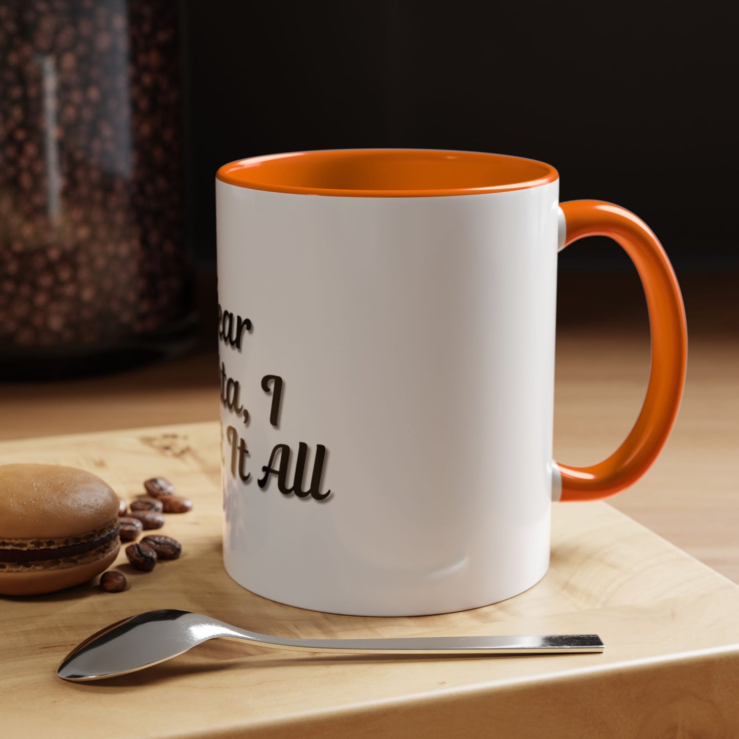 Dear Santa Accent Coffee Mug - Fun Holiday Mug for Christmas Enthusiasts