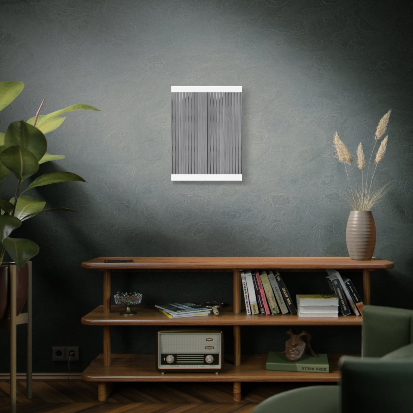 Modern Striped Canvas Art - 1.25" Stretched Wall Decor