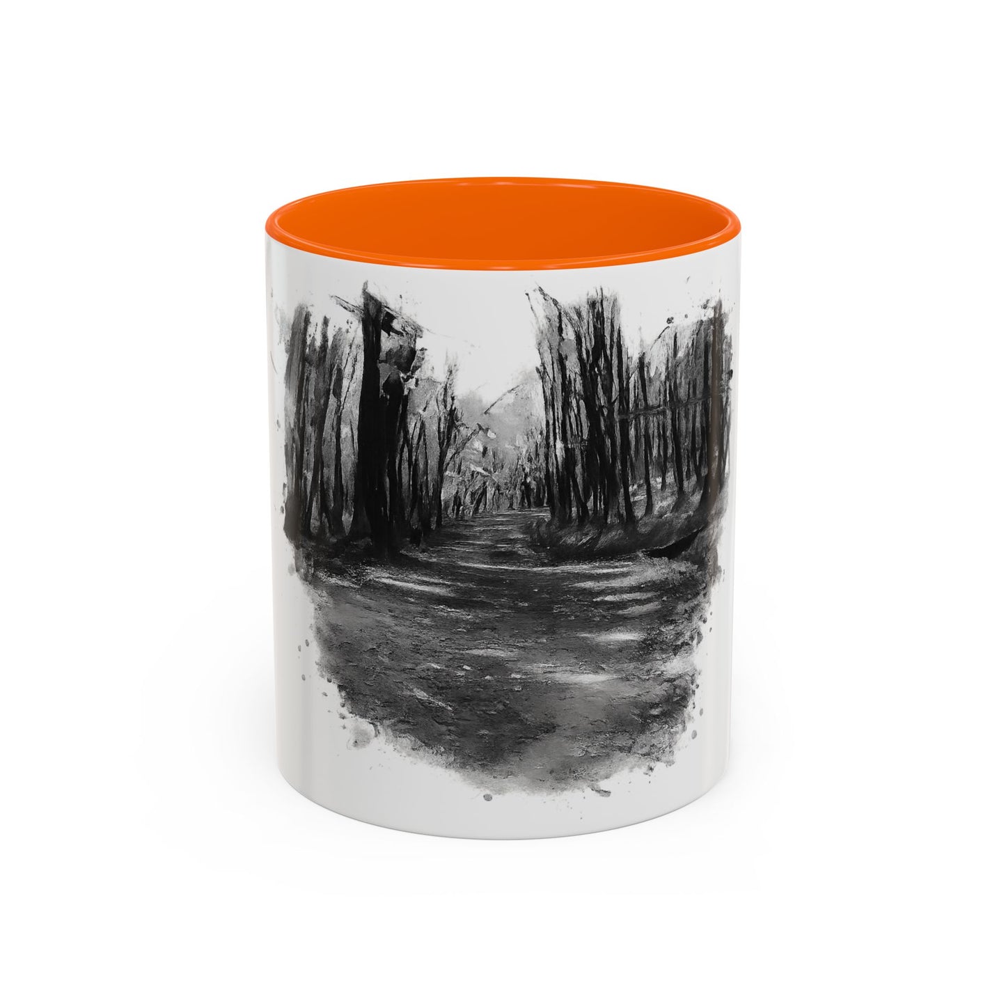 Moody Abstract Forest Coffee Mug | Unique Gift for Nature Lovers, Cozy Home Decor, Perfect for Coffee, Tea, and Hot Chocolate