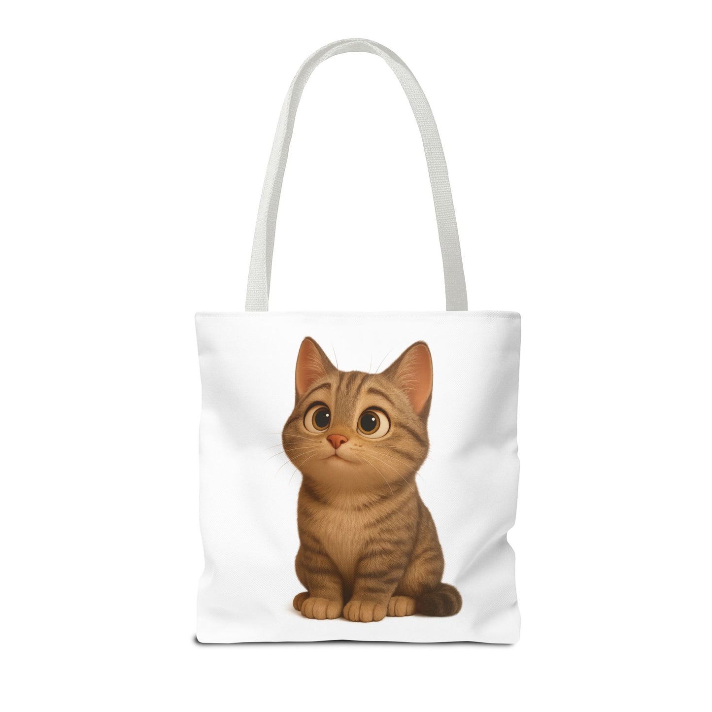 Cute Cat Tote Bag - Perfect for Animal Lovers, Eco-Friendly Carryall, Beach Bag, Shopping Tote, Gift for Cat Owners