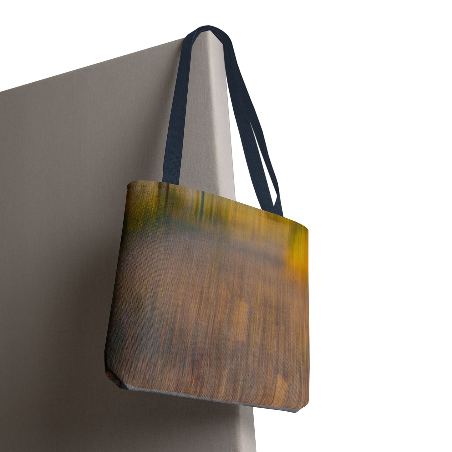 Abstract Art Tote Bag - Stylish and Eco-Friendly Diagonal Stripes for Everyday Use