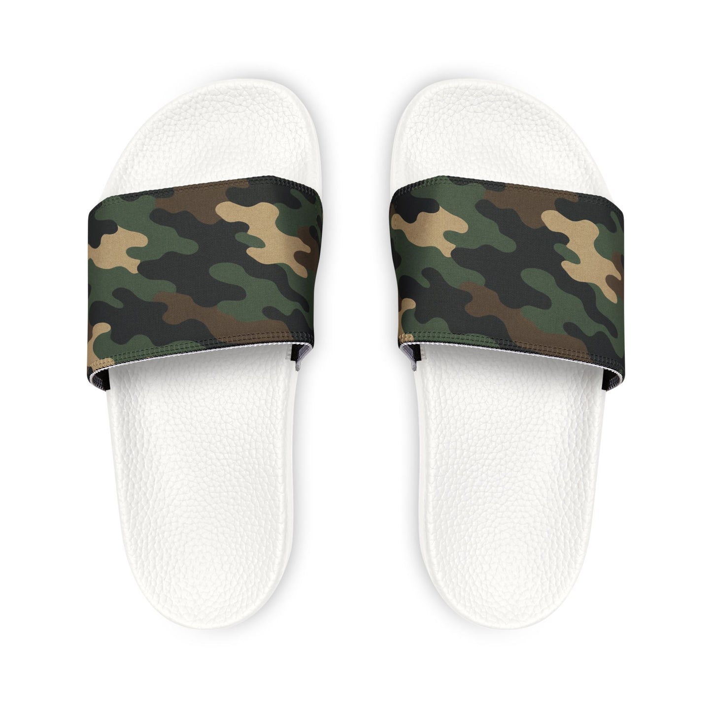 Camouflage Men's Slip-On Sandals | Casual Comfort Footwear for Summer, Beach Days, Outdoor Activities, Gifts for Him, Fashionable Slides