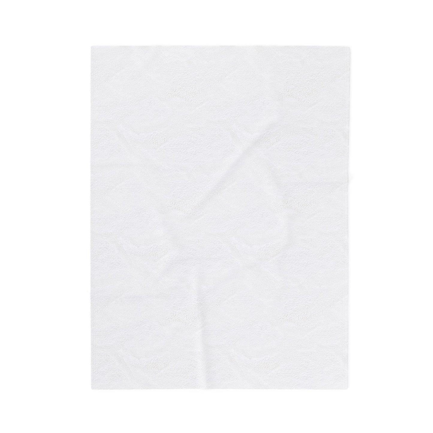 Cozy Velveteen Plush Blanket - Soft Textured Throw for Relaxation & Comfort