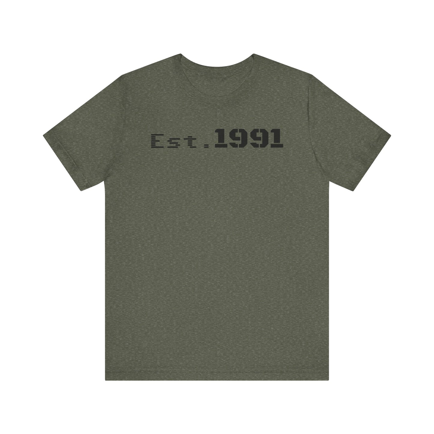 Established 1991 Unisex Jersey Tee | Vintage Anniversary Gift | Casual Wear, Birthday Shirt, Retro Style, Statement Tee, Gift for Him/Her