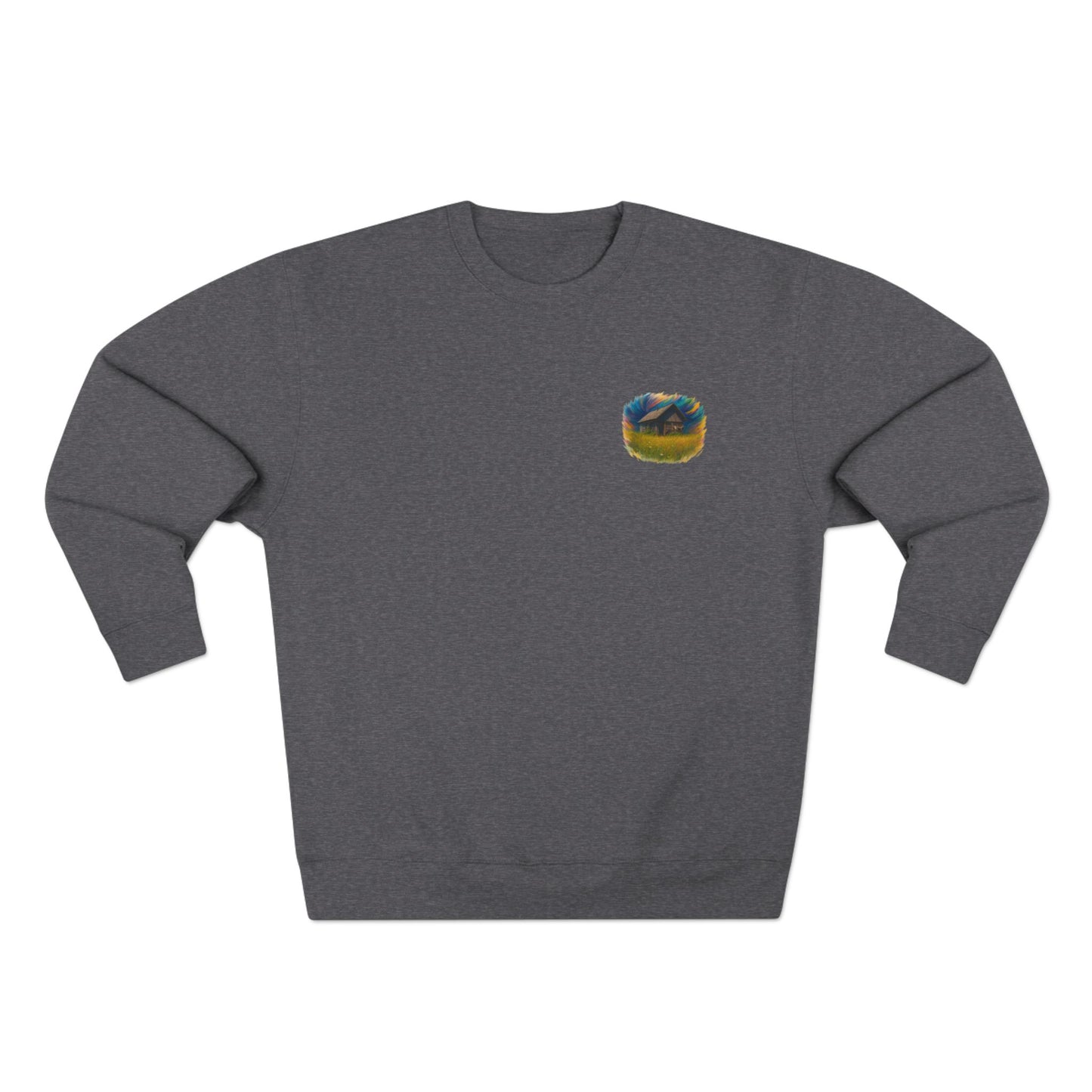 Cozy Dreamers Unisex Crewneck Sweatshirt, Artistic Sweatshirt, Gift for Nature Lovers, Vintage Vibe Apparel, Comfortable Layer, Casual Wear